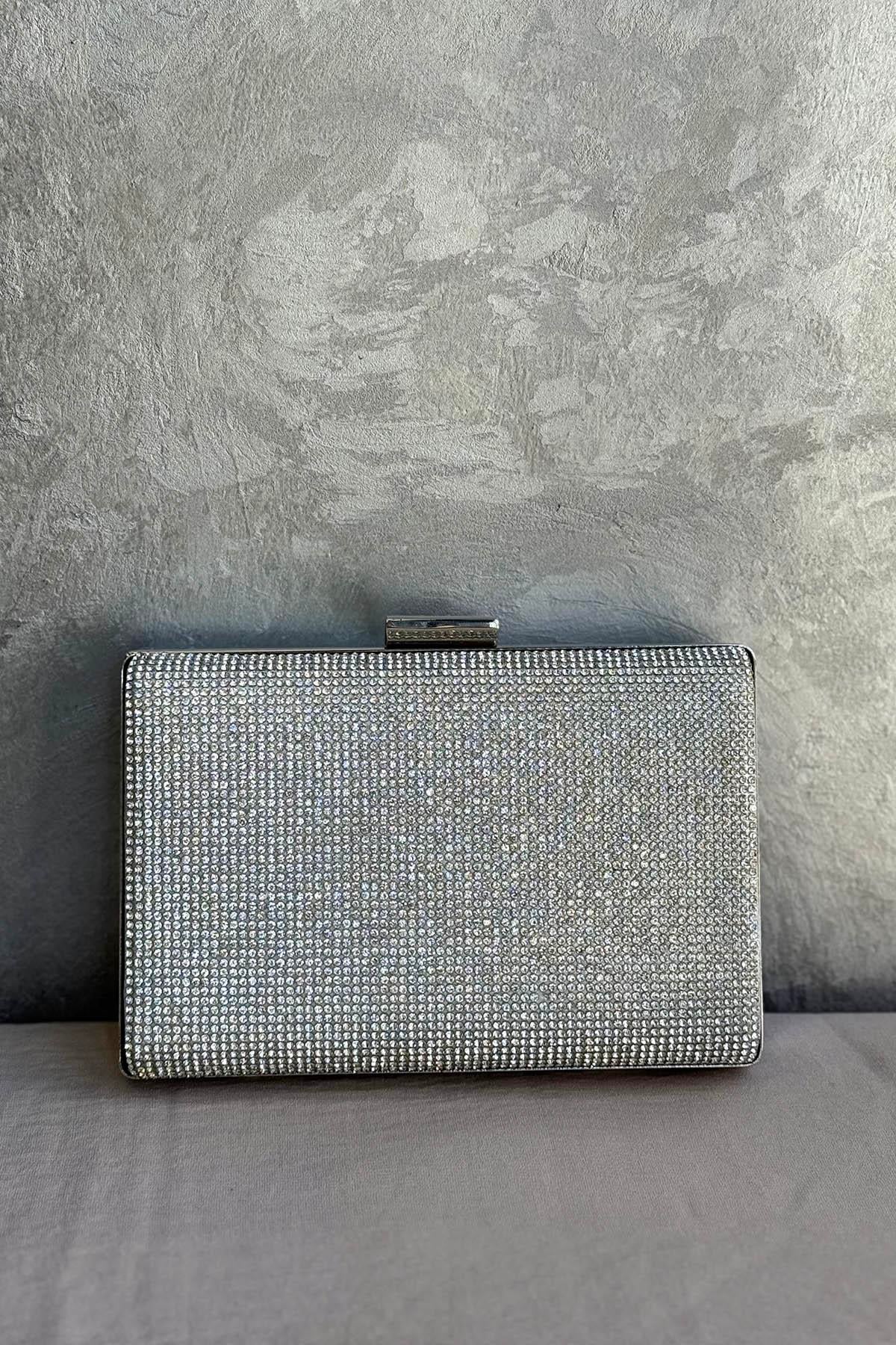 Ekshi Butik Mini Çanta 359 Gümüş