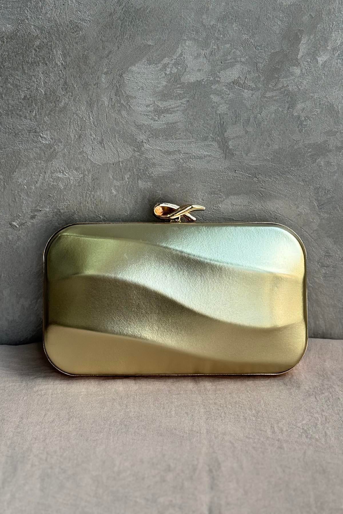 Ekshi Butik Mini Çanta 744 Altın