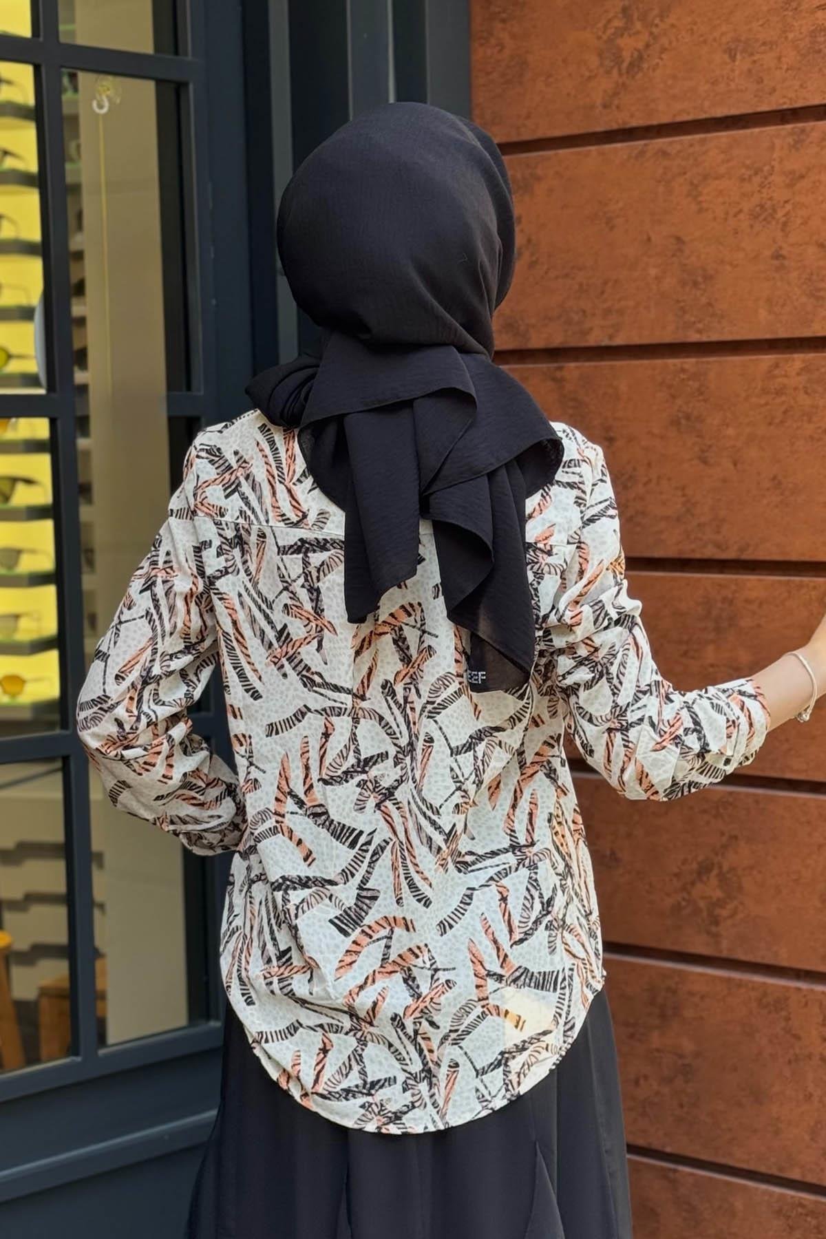 EKSHİ Gömlek SR2001 Bej