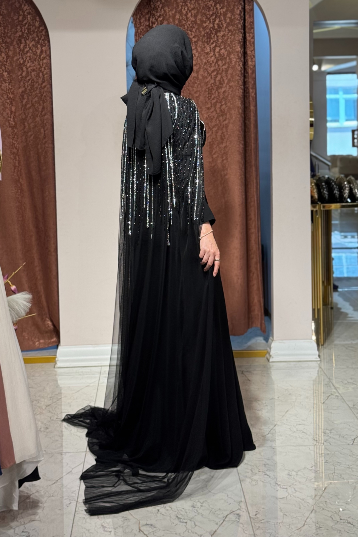 FASHION NIGHT Abiye 7530 Siyah