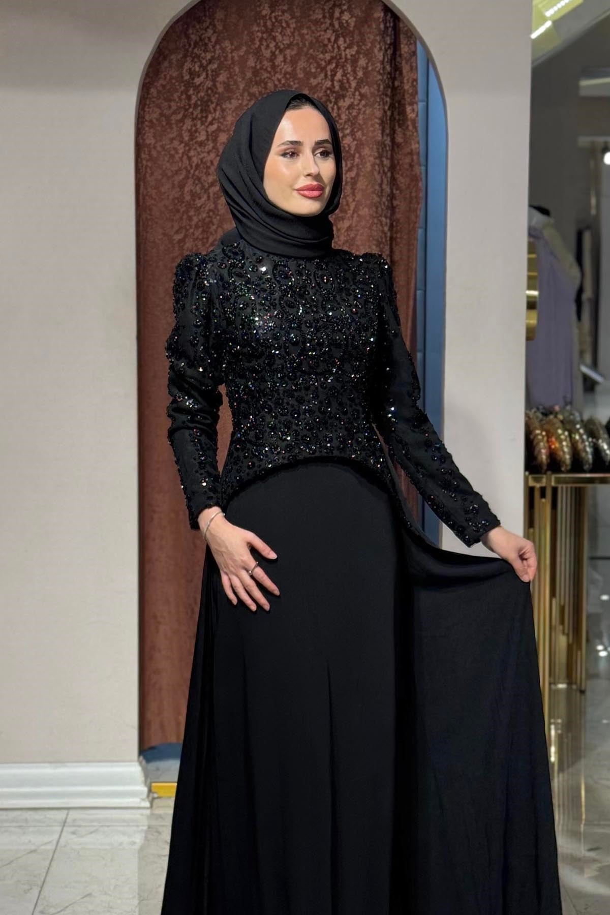 FERİHA SARIOĞLU Umay Abiye FRHUMY Siyah