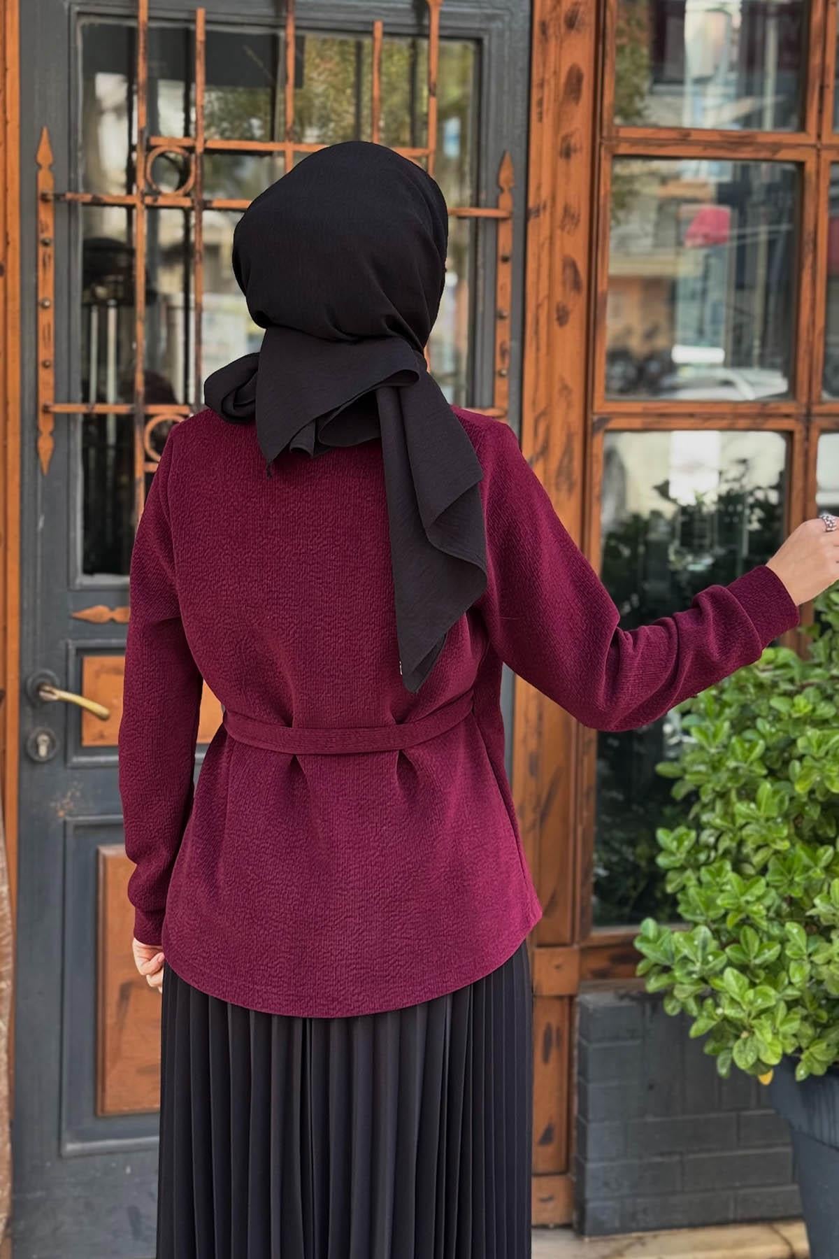 FUAT GÜRŞEN İkili Takım 25K-4711 Bordo