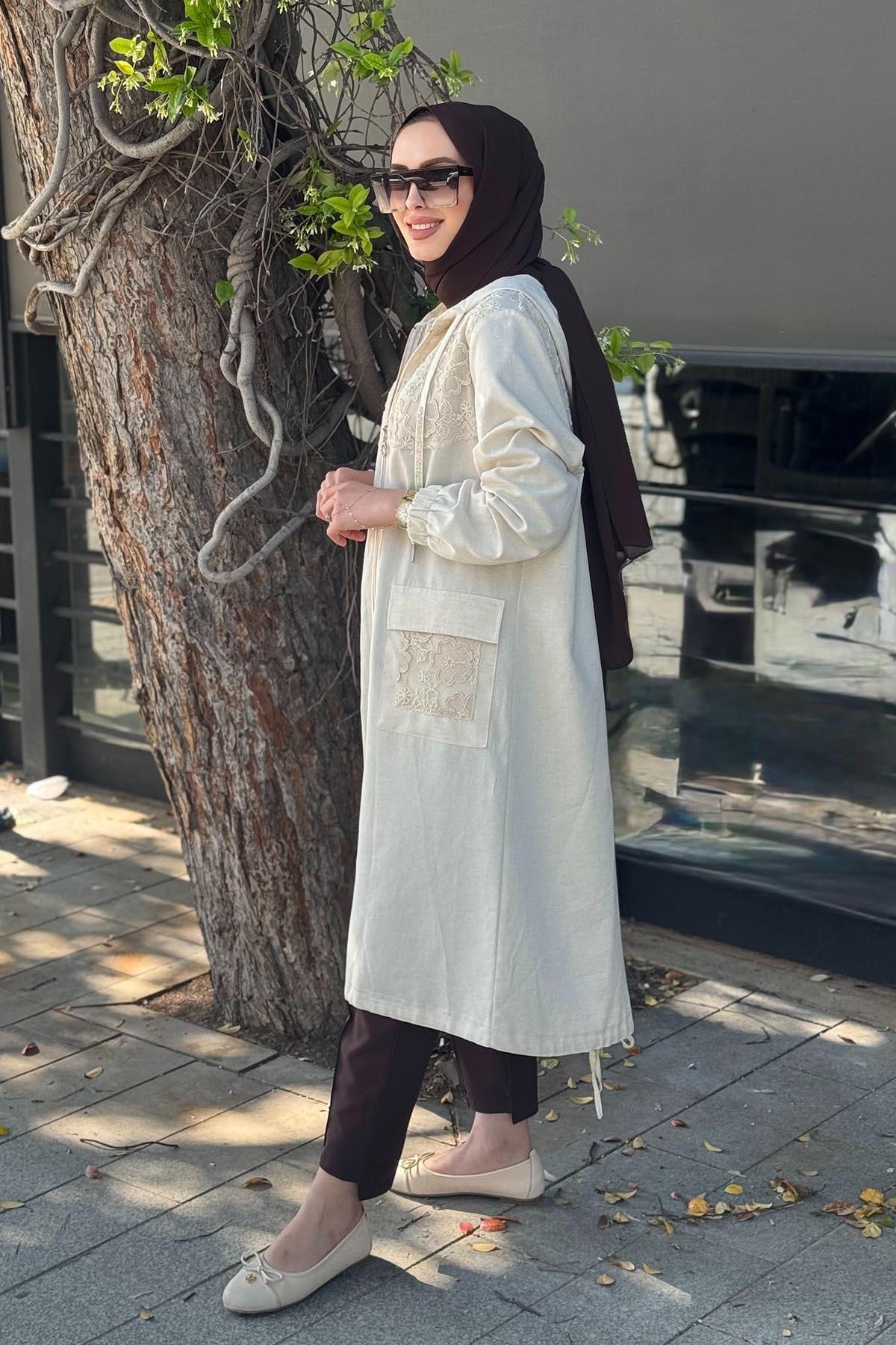 FUAT GÜRŞEN Kap 25Y-3631 Ekru