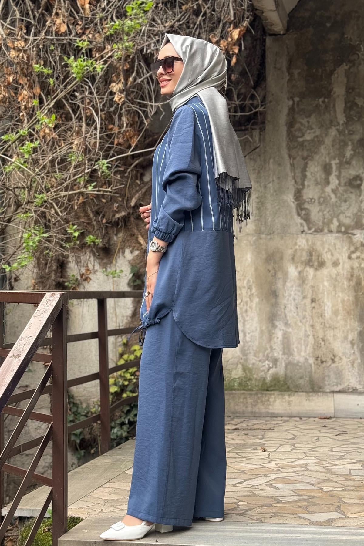 FUAT GÜRŞEN Pantolon Takım 25Y-3313 İndigo