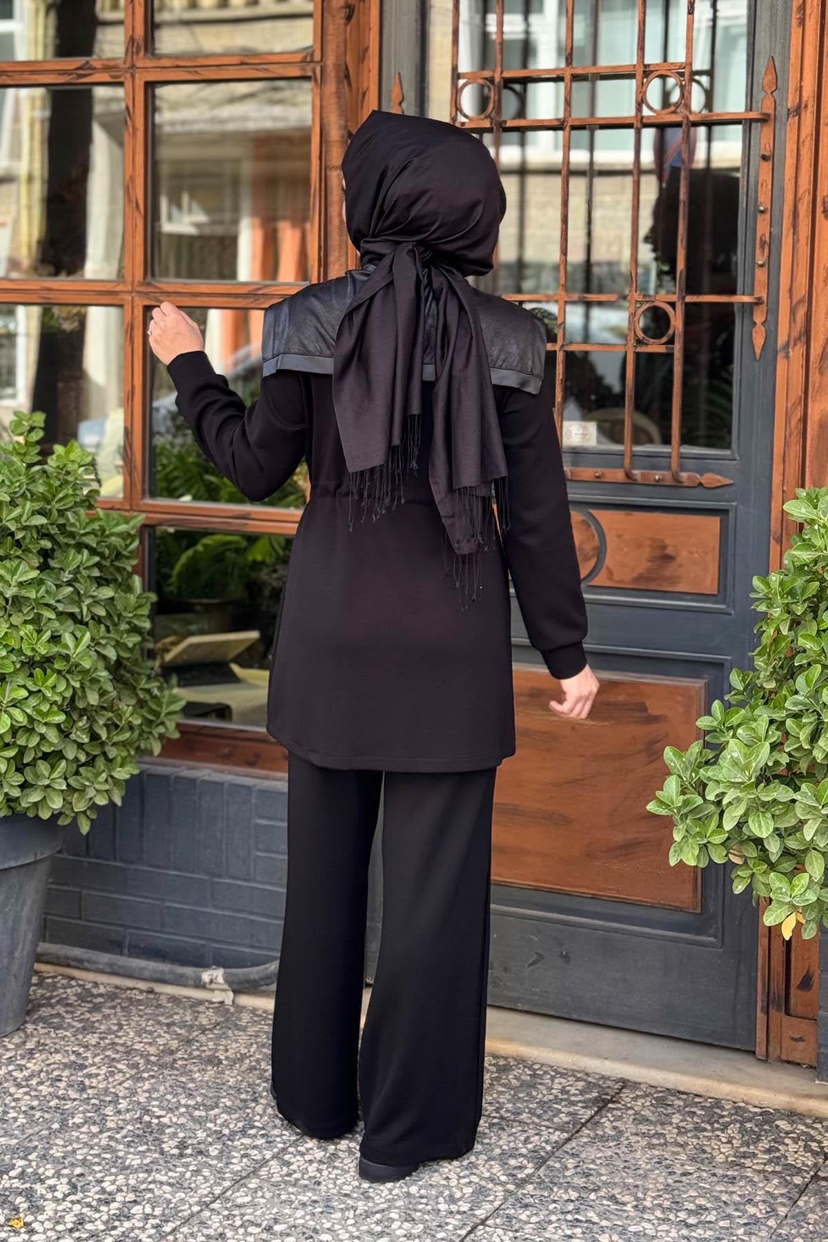 FUAT GÜRŞEN Pantolonlu Takım 25K-4603 Siyah