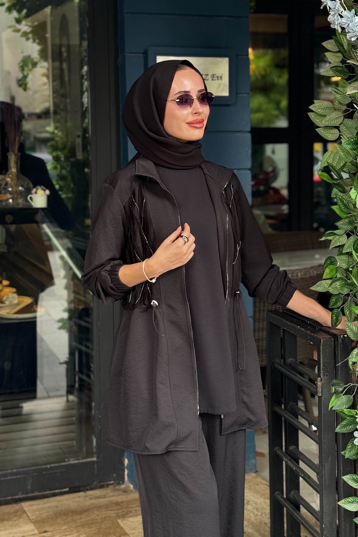 FUAT GÜRŞEN Pantolonlu Takım 26K-6200 Siyah