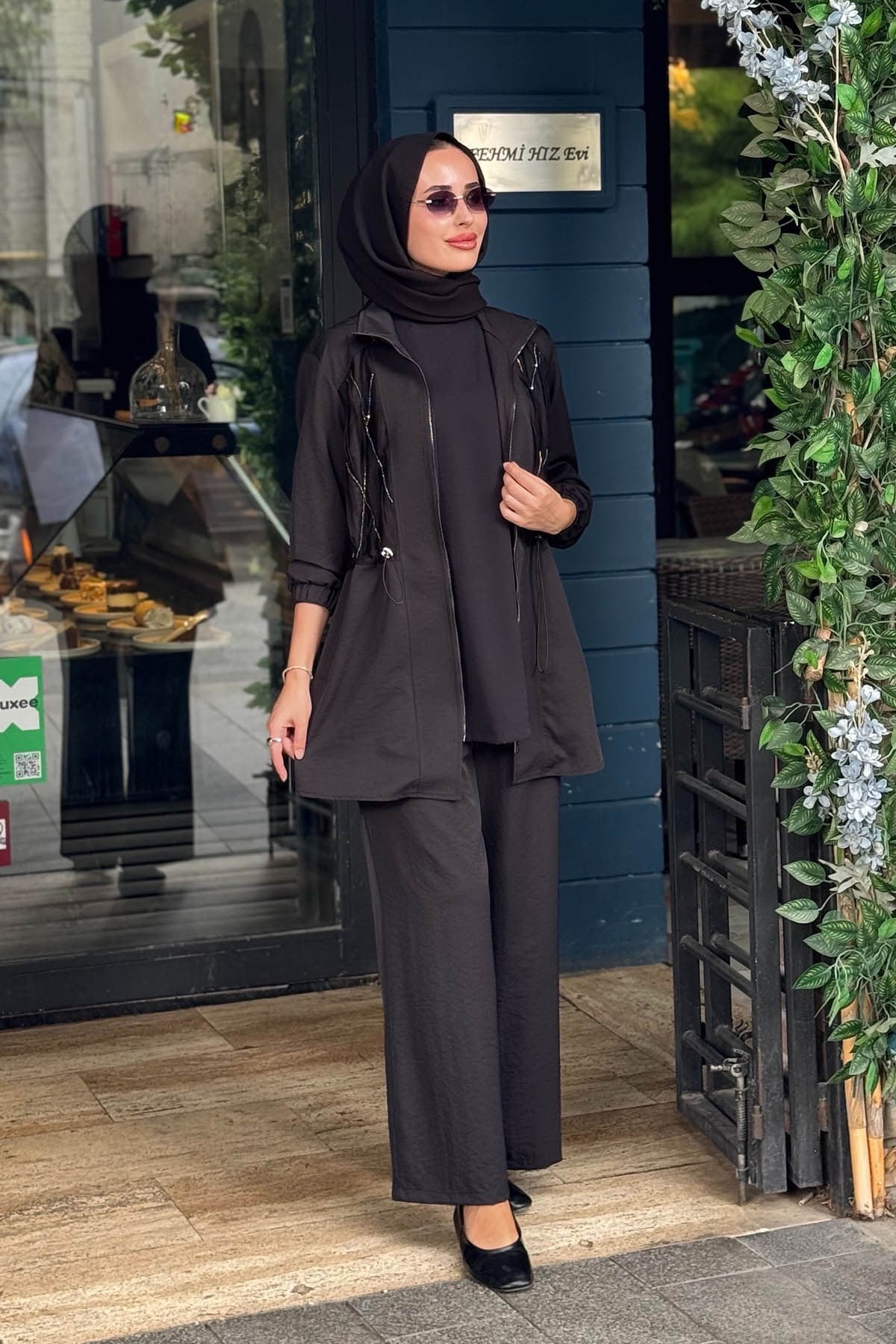 FUAT GÜRŞEN Pantolonlu Takım 26K-6200 Siyah
