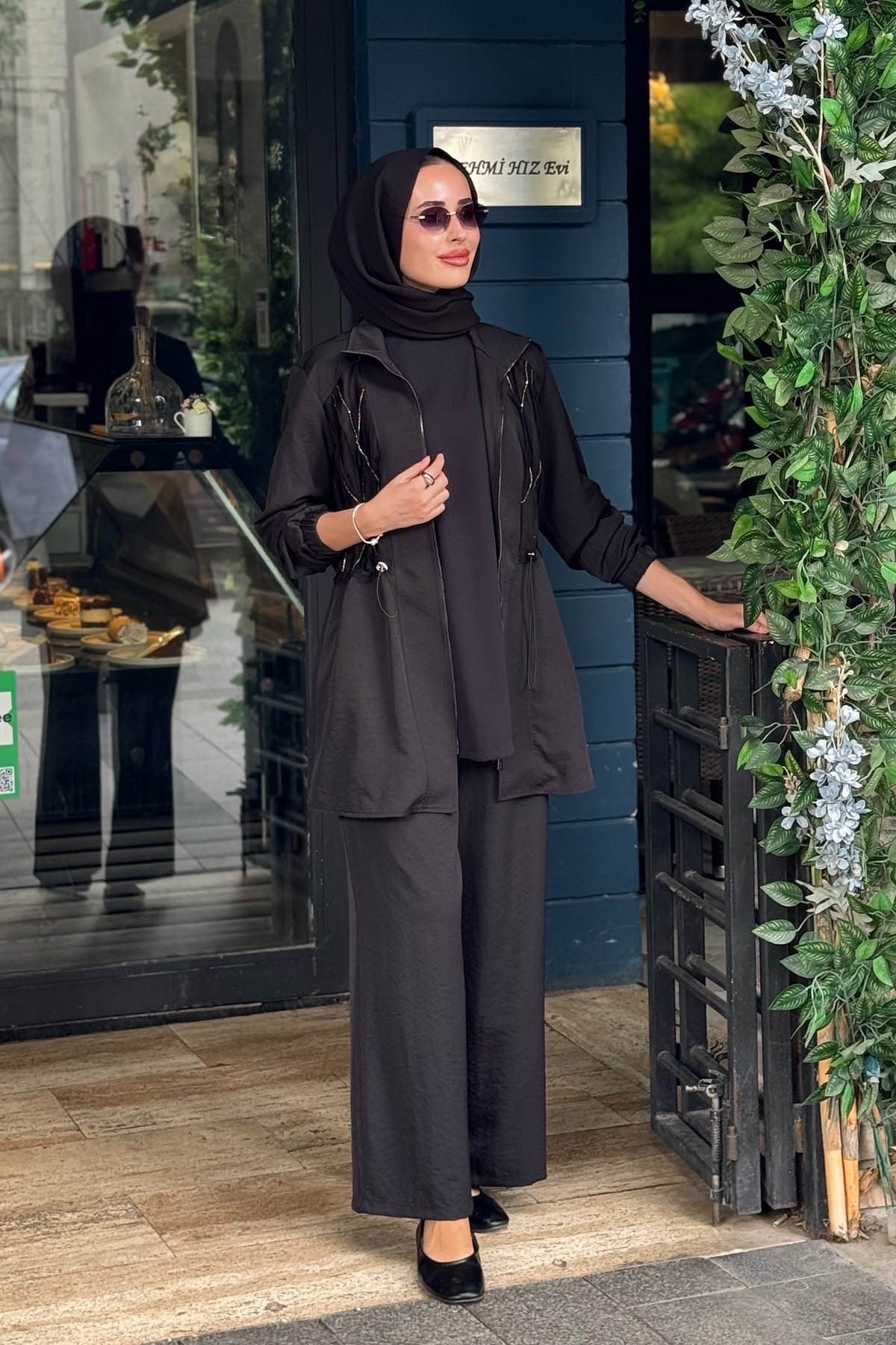 FUAT GÜRŞEN Pantolonlu Takım 26K-6200 Siyah