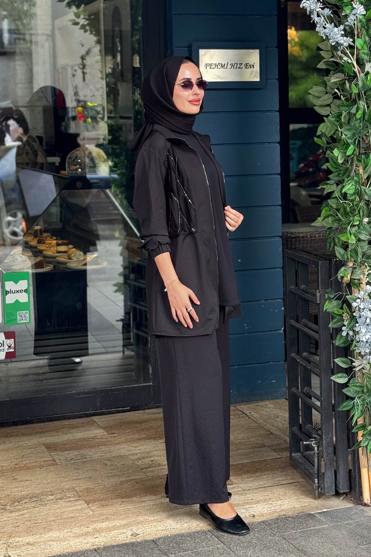 FUAT GÜRŞEN Pantolonlu Takım 26K-6200 Siyah
