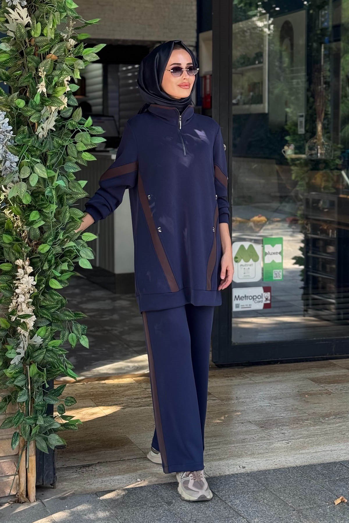 FUAT GÜRŞEN Pantolonlu Takım 26K-6205 Lacivert