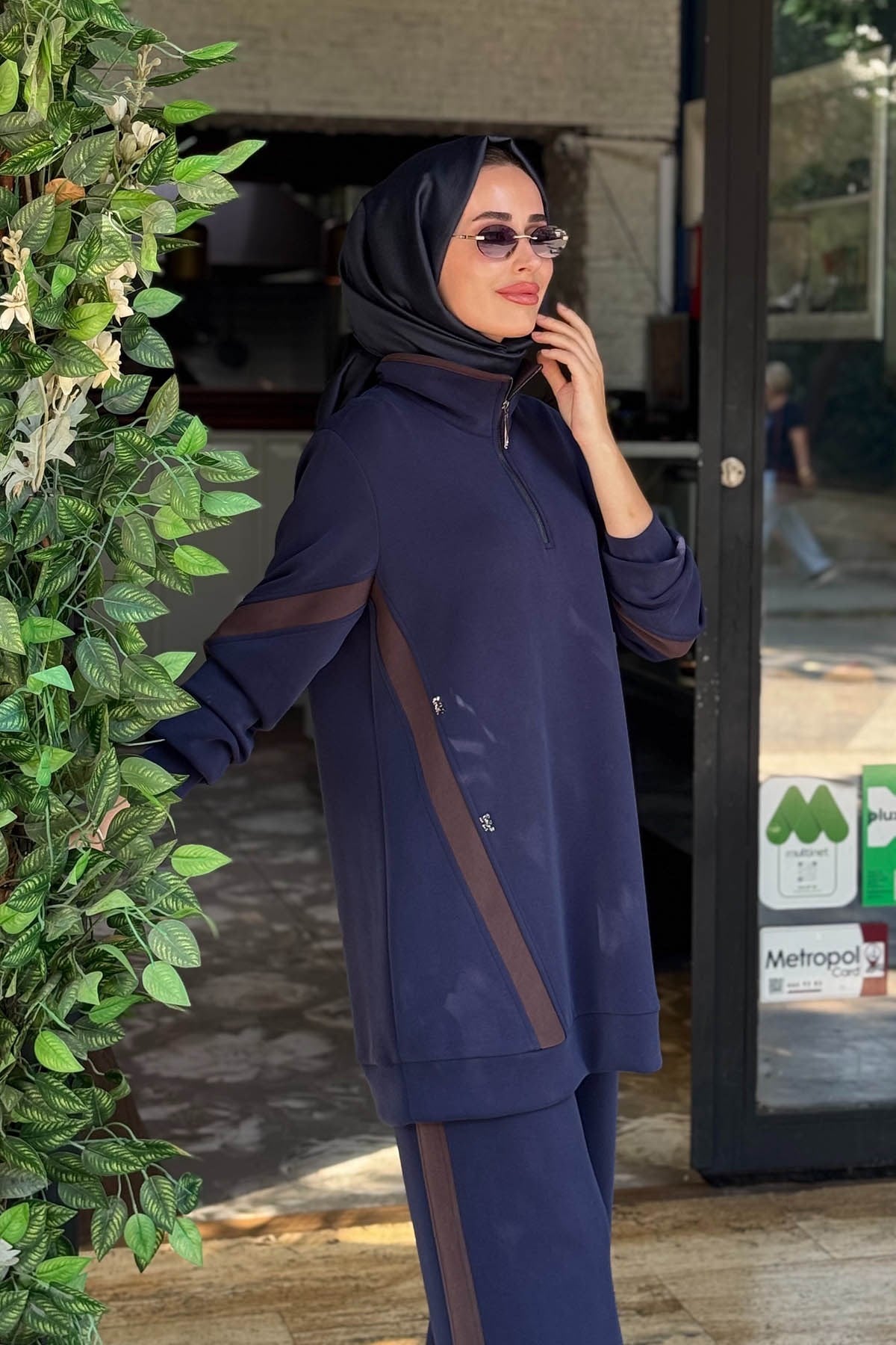 FUAT GÜRŞEN Pantolonlu Takım 26K-6205 Lacivert