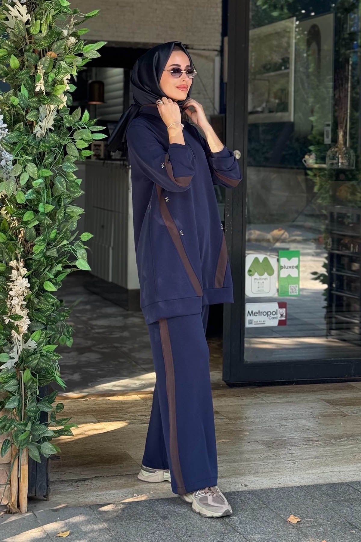 FUAT GÜRŞEN Pantolonlu Takım 26K-6205 Lacivert