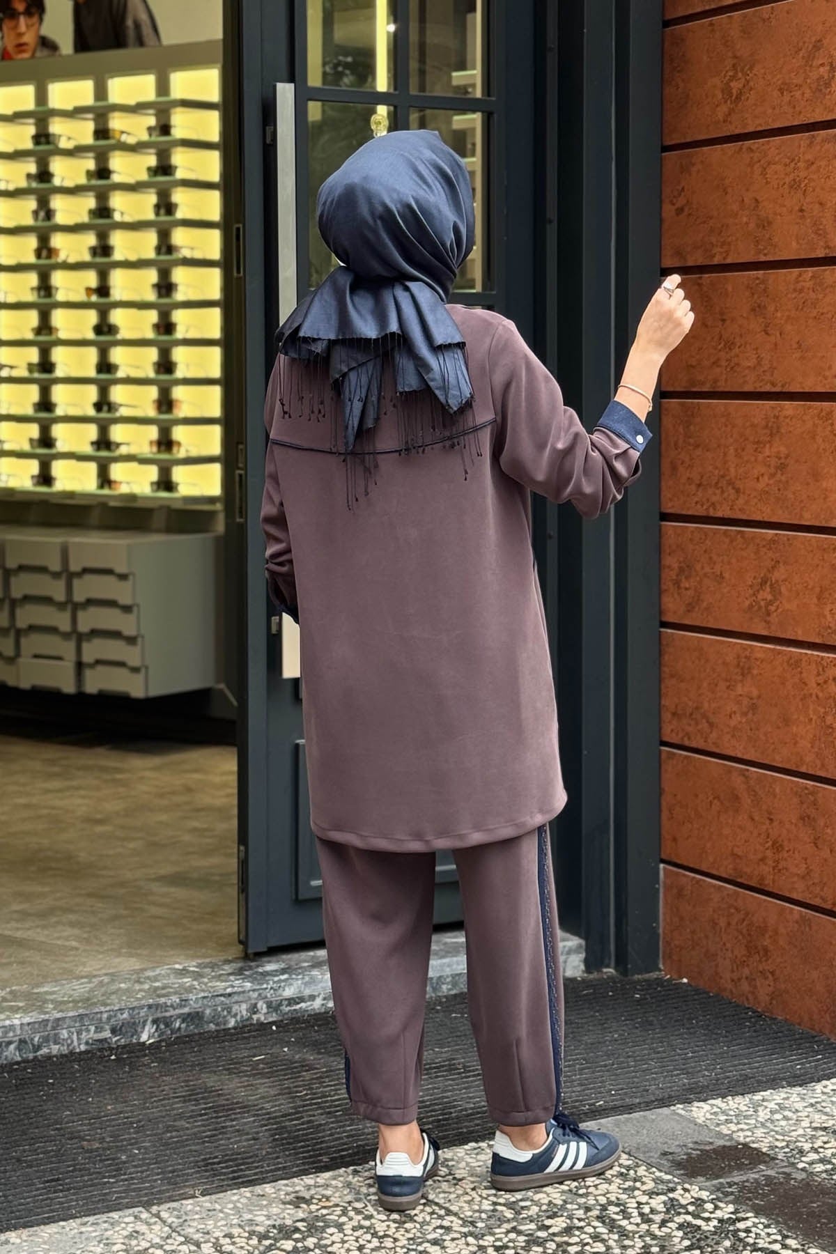 FUAT GÜRŞEN Pantolonlu Takım 26K-6214 Kahve