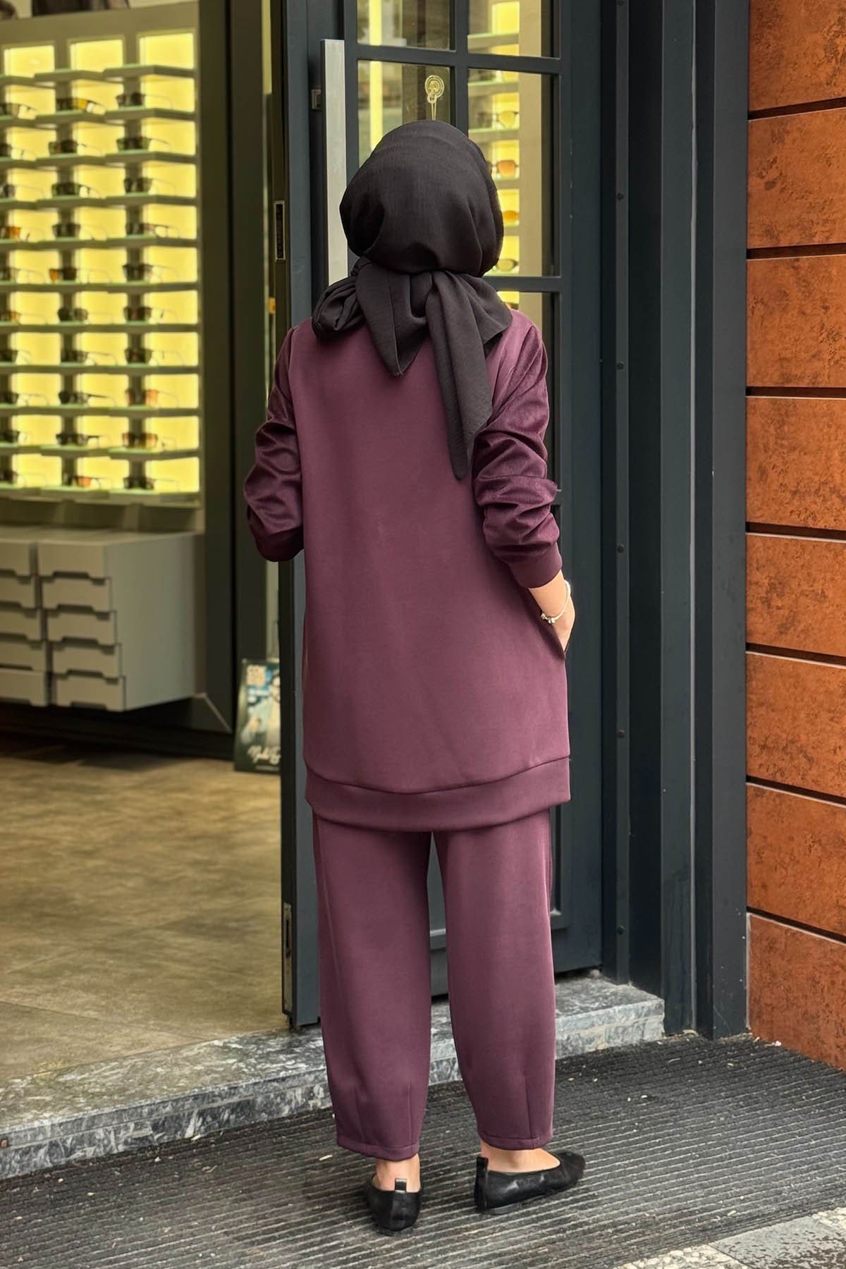 FUAT GÜRŞEN Pantolonlu Takım 26K-6216 Mürdüm