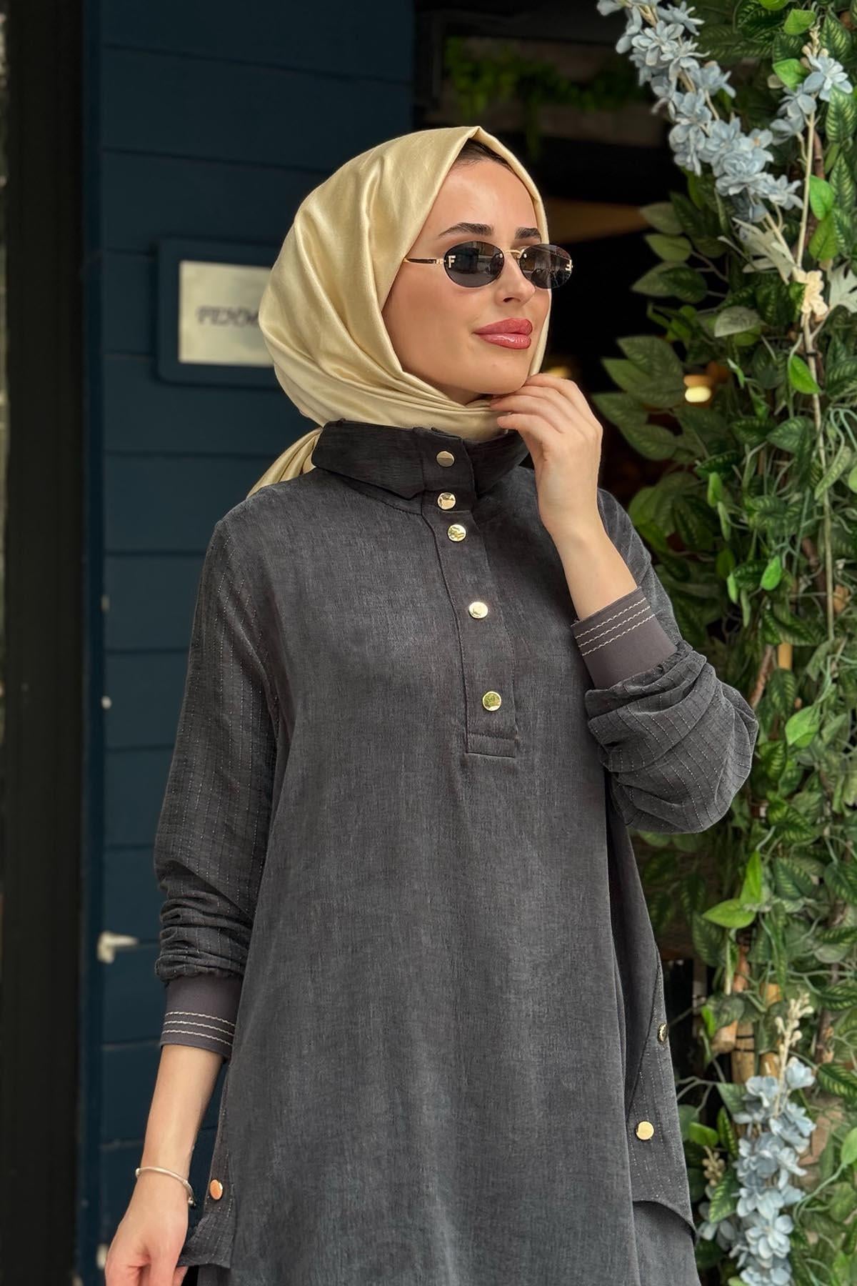 FUAT GÜRŞEN Pantolonlu Takım 26Y-5305-1 Siyah
