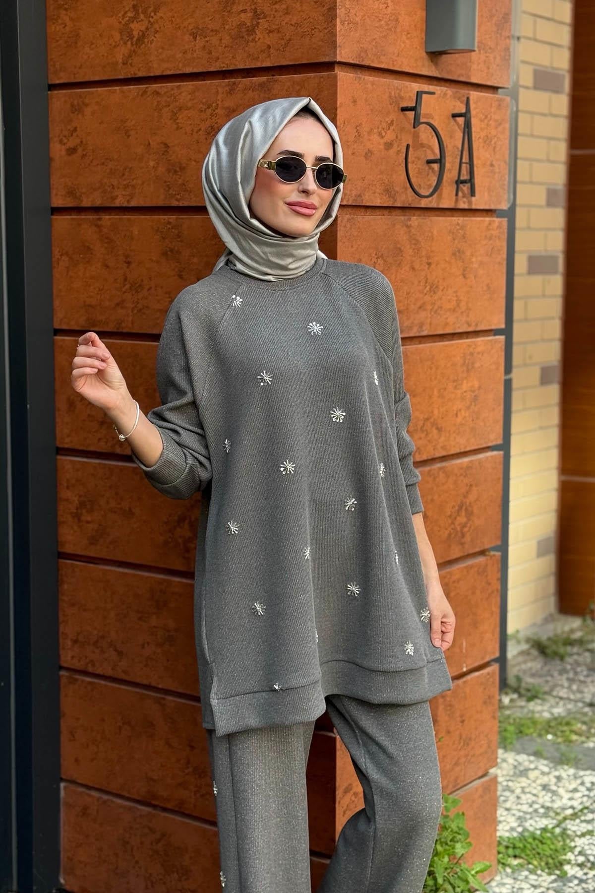 FUAT GÜRŞEN Takım 25K-4357 Gri
