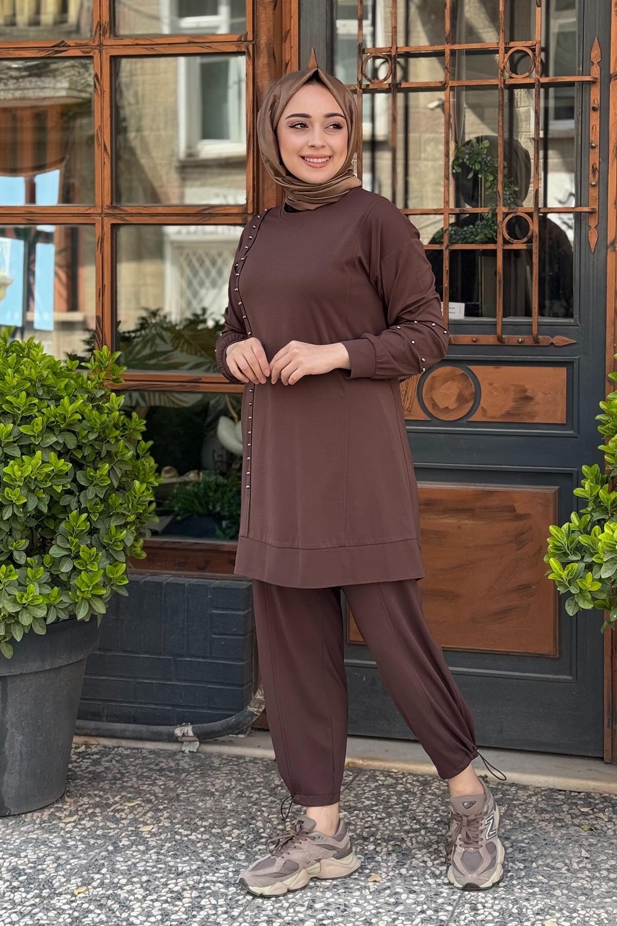 FUAT GÜRŞEN Takım 25Y-3354 Kahve