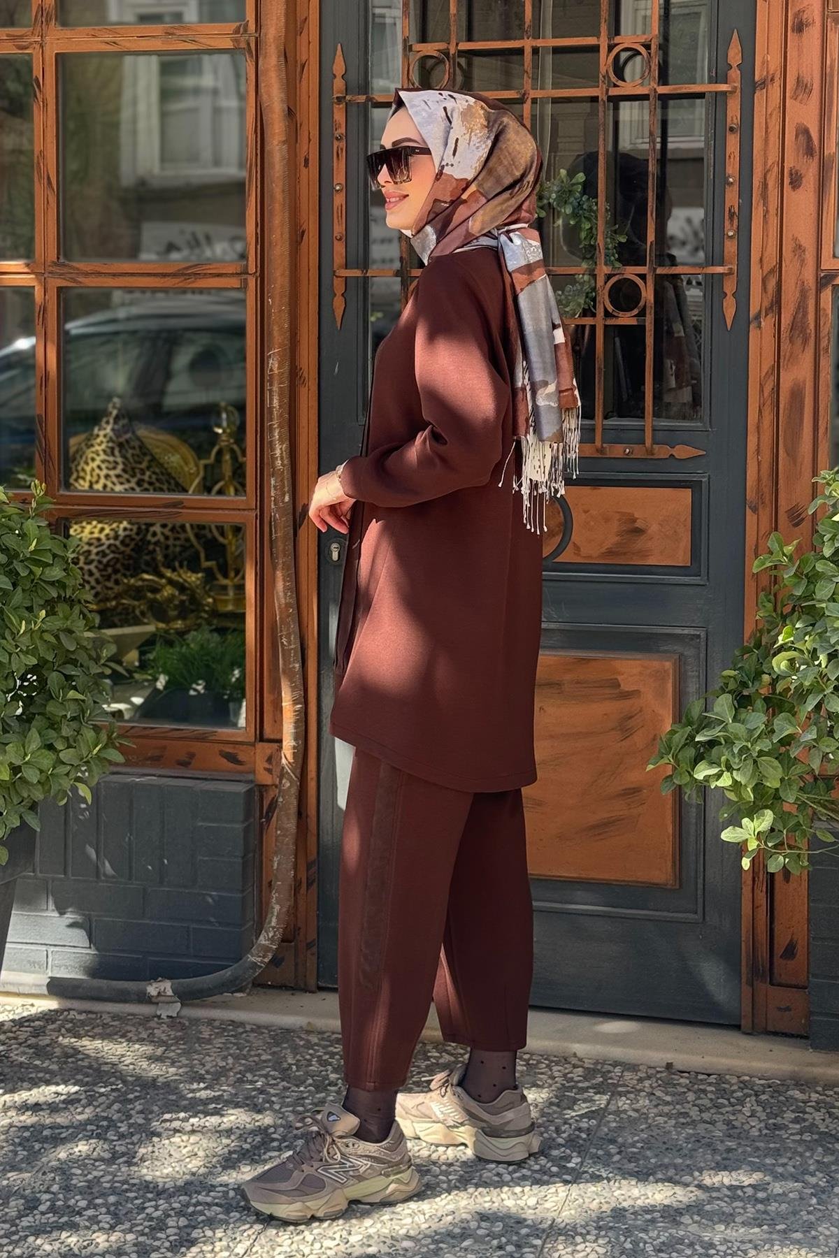 FUAT GÜRŞEN Takım 25Y-3355 Kahverengi