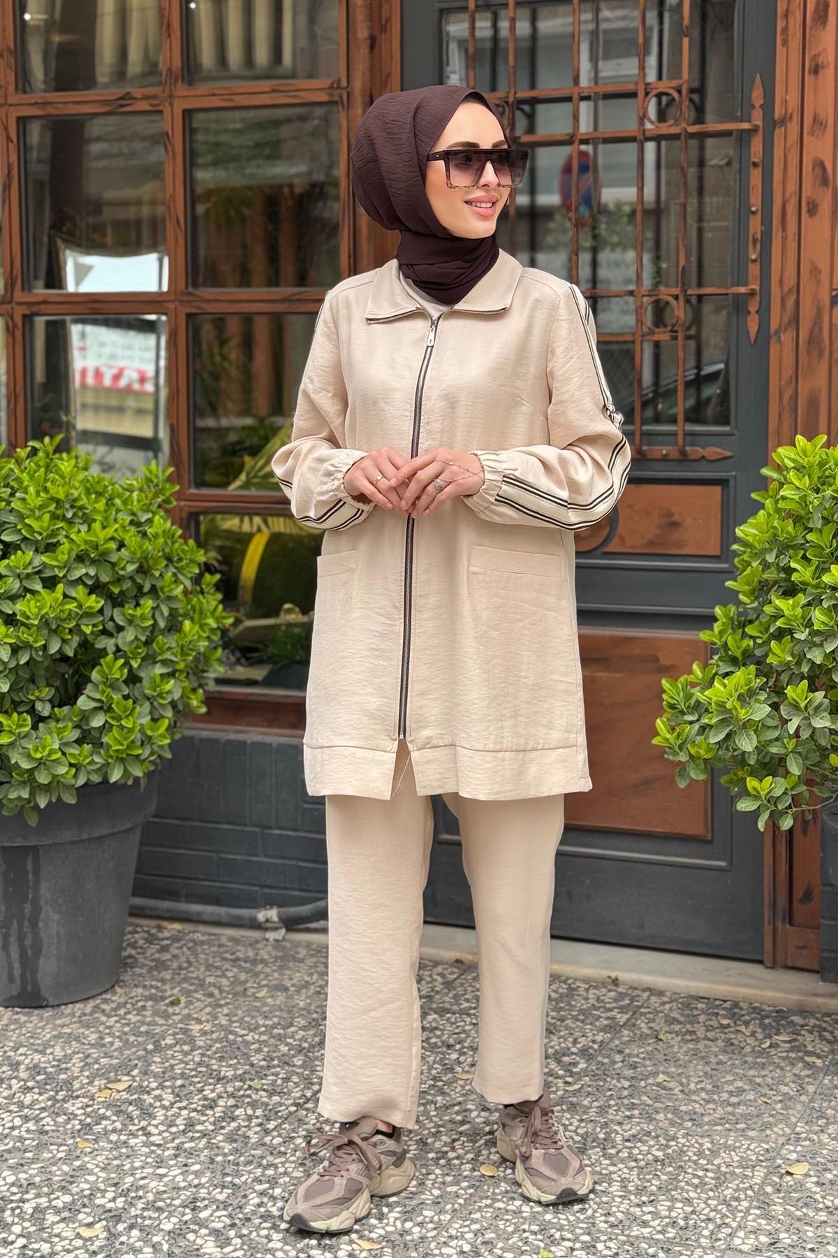 FUAT GÜRŞEN Takım 25Y-3643 Bej