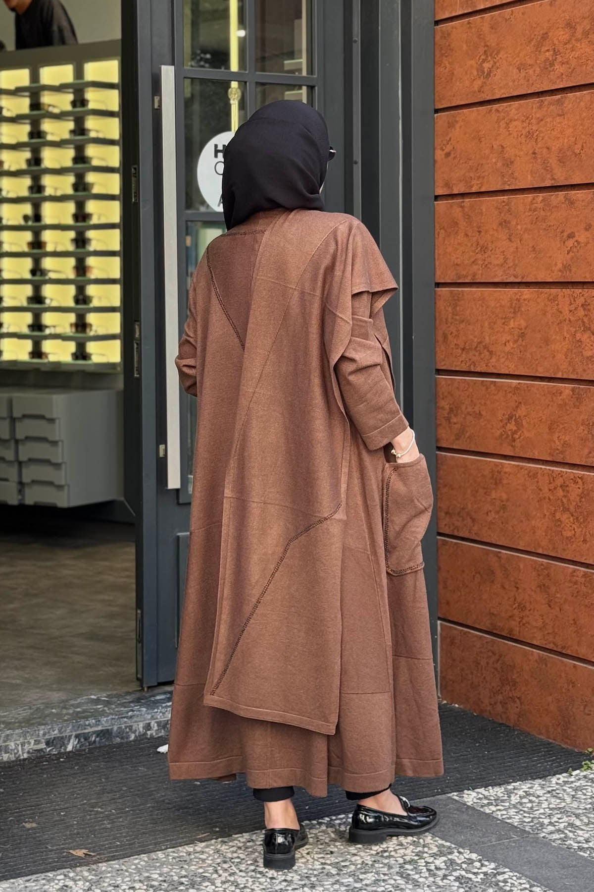 FUAT GÜRŞEN Triko Kap 26K-6926 Kahve