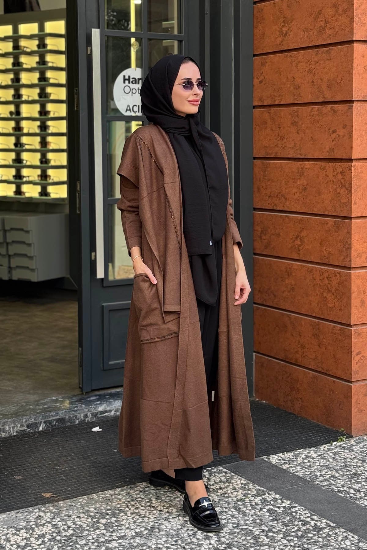 FUAT GÜRŞEN Triko Kap 26K-6926 Kahve