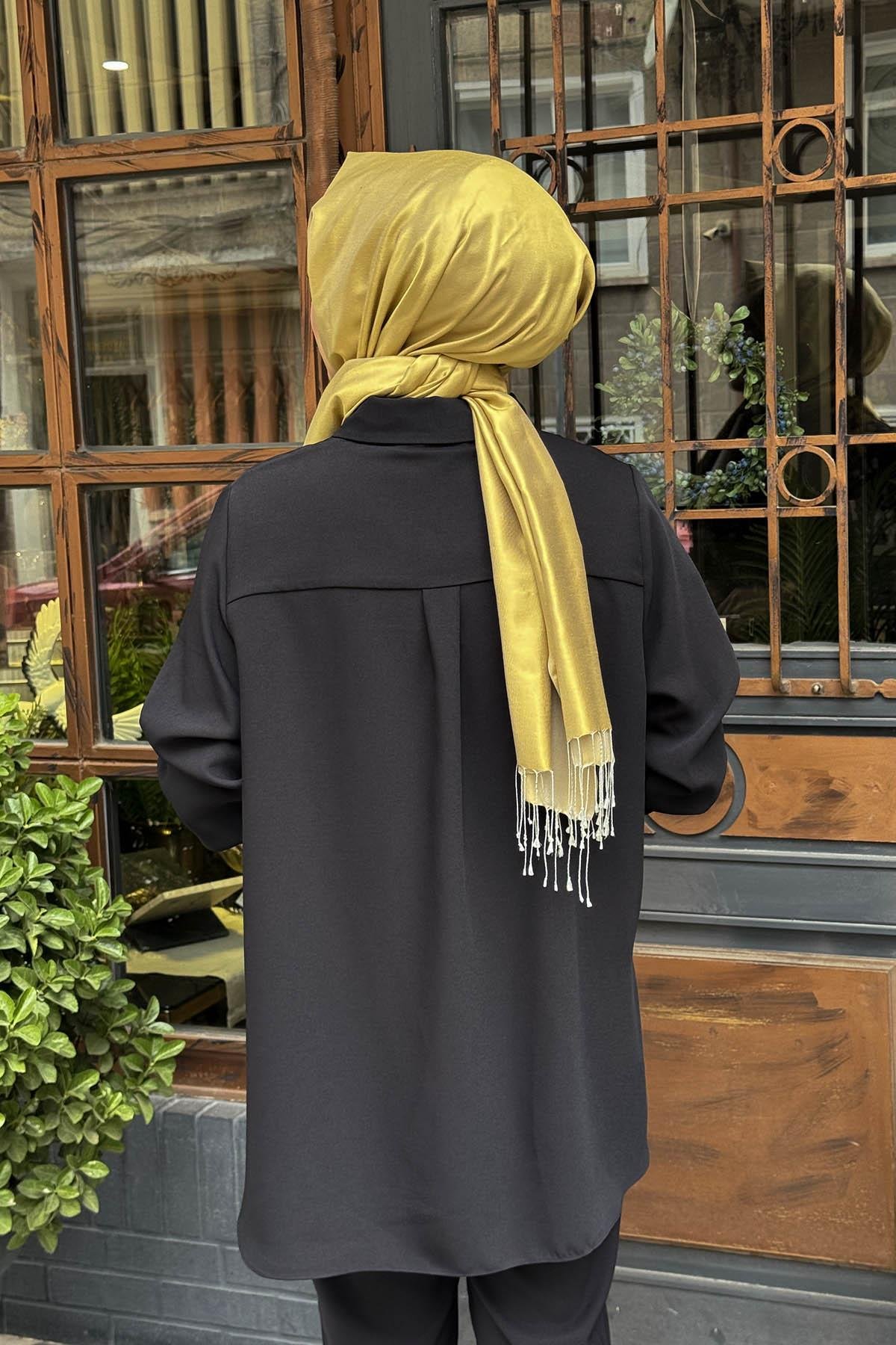 Gala-Xi Tunik 10002521514009 Siyah