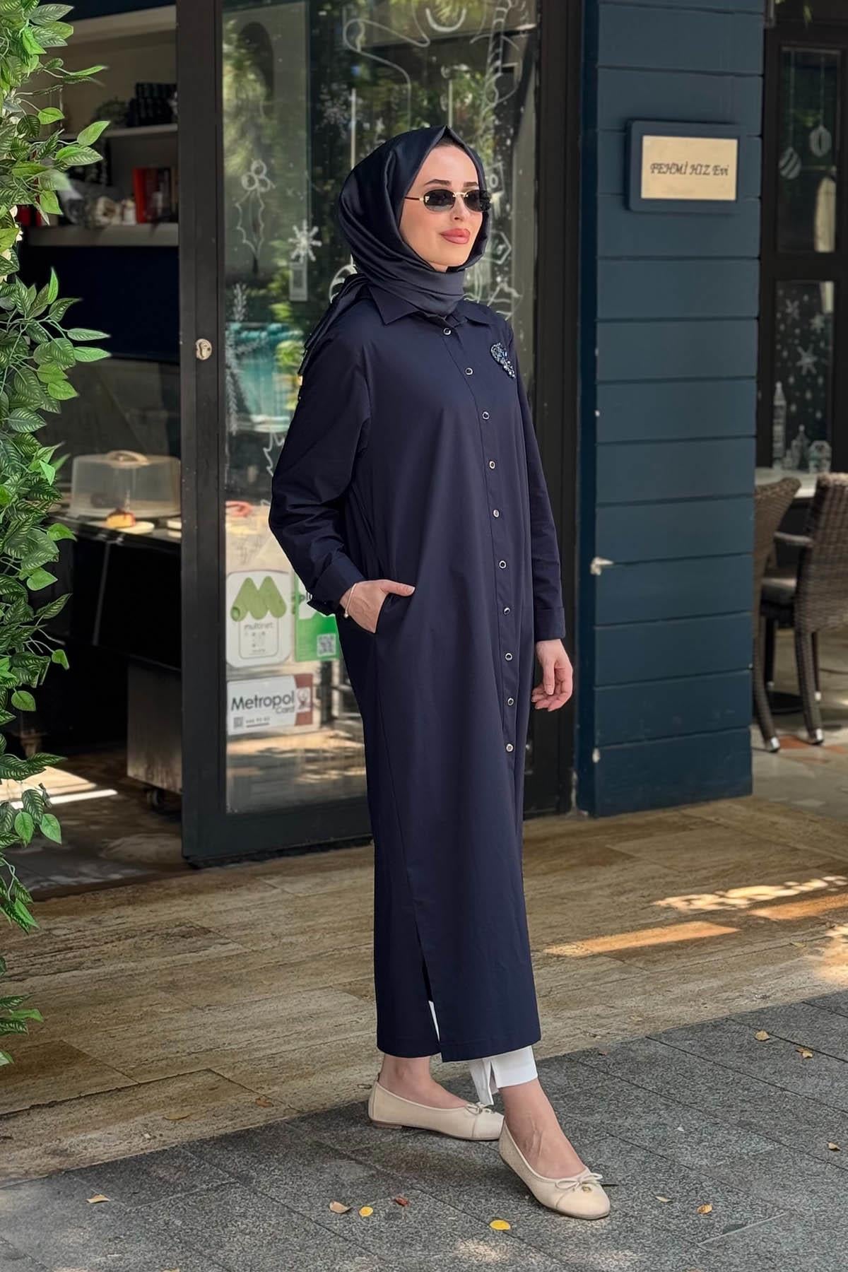 Gala-Xi Tunik 10002611214023 Lacivert