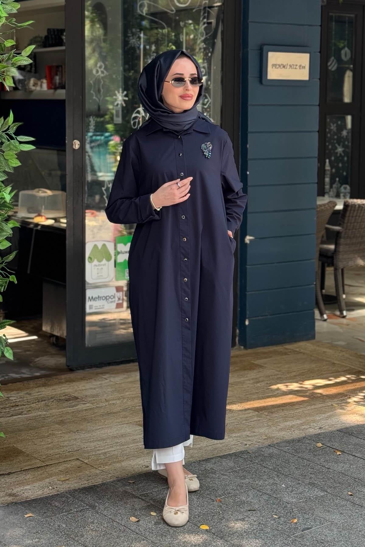 Gala-Xi Tunik 10002611214023 Lacivert