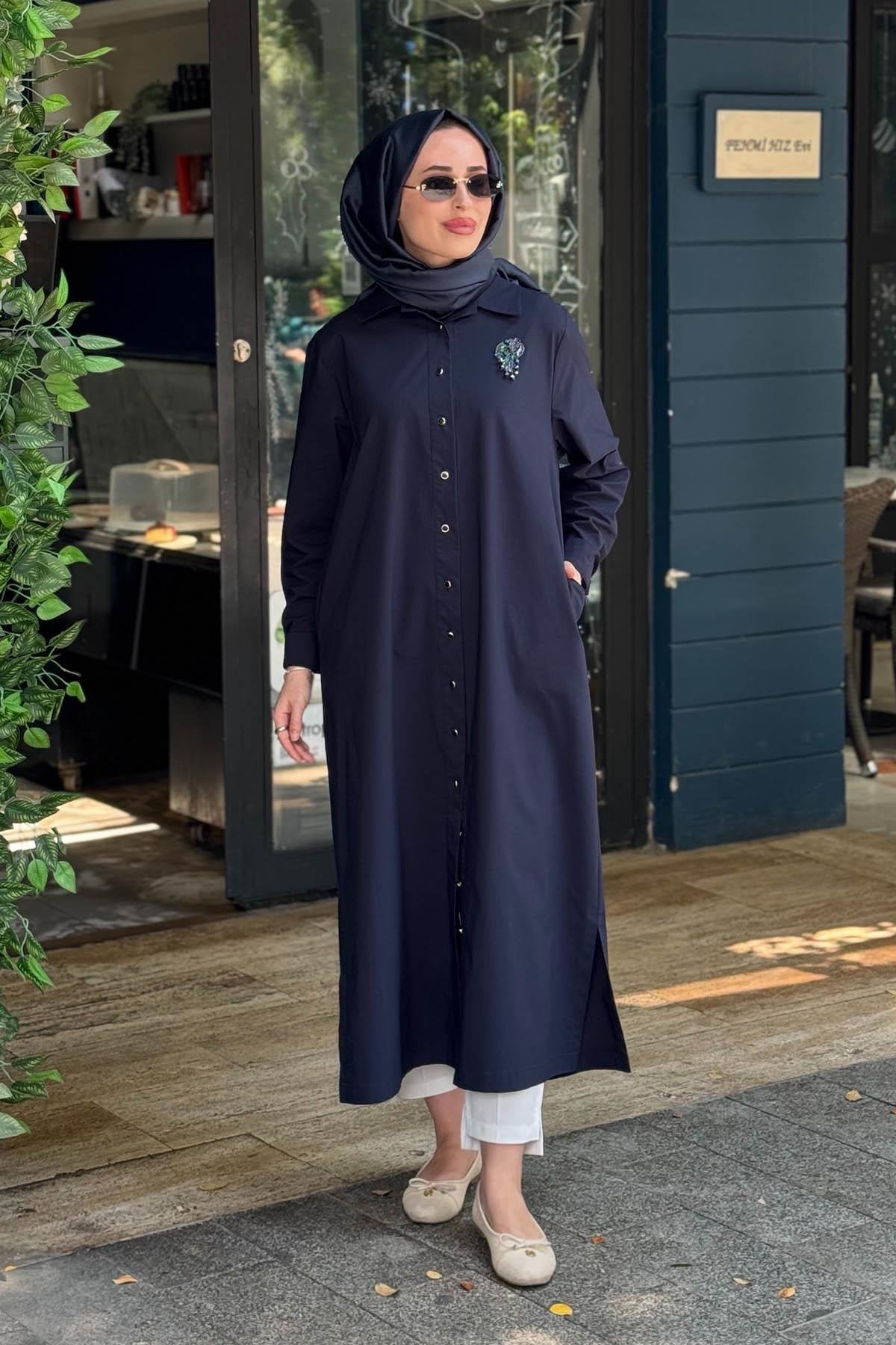 Gala-Xi Tunik 10002611214023 Lacivert
