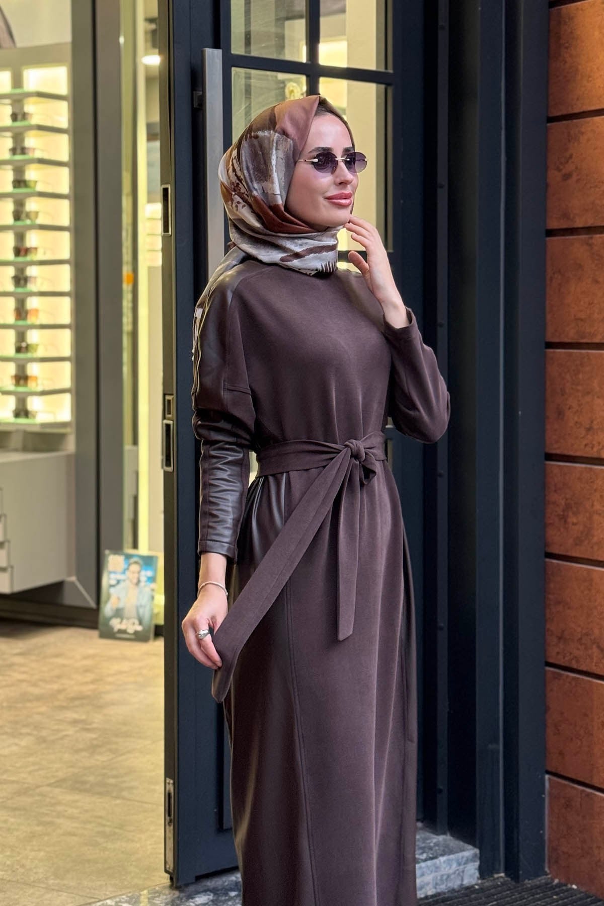 Green JADE Elbise 5000 Kahve