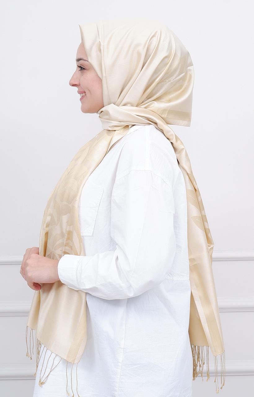 Has Bahçe İpek Şal 04503 Limon Çiçeği