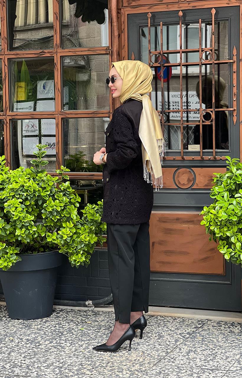HILAY Ceket HLY0124Y112.002 Siyah