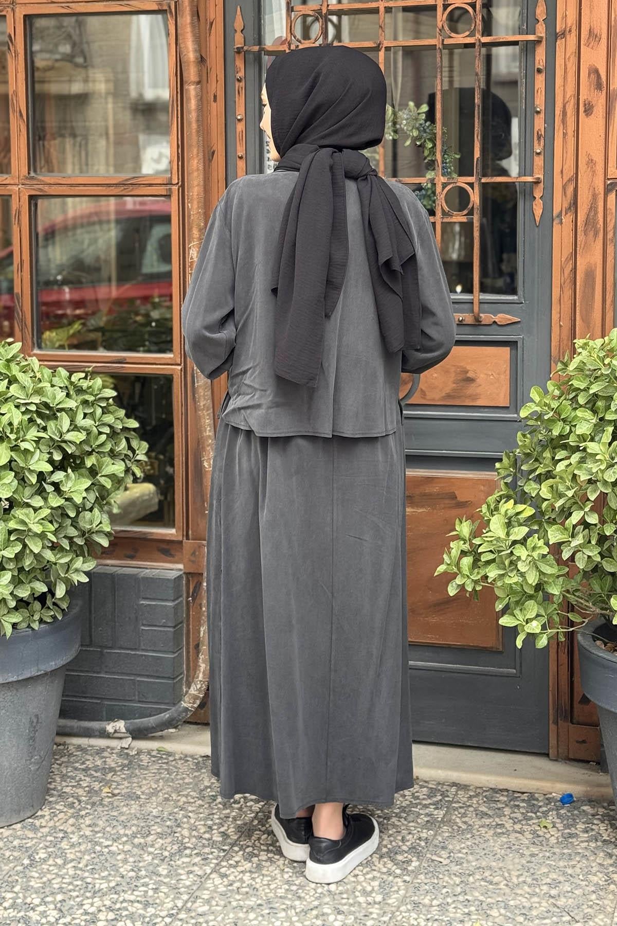 HILAY Davıs Etekli Takım HLY0125K101.012 Siyah