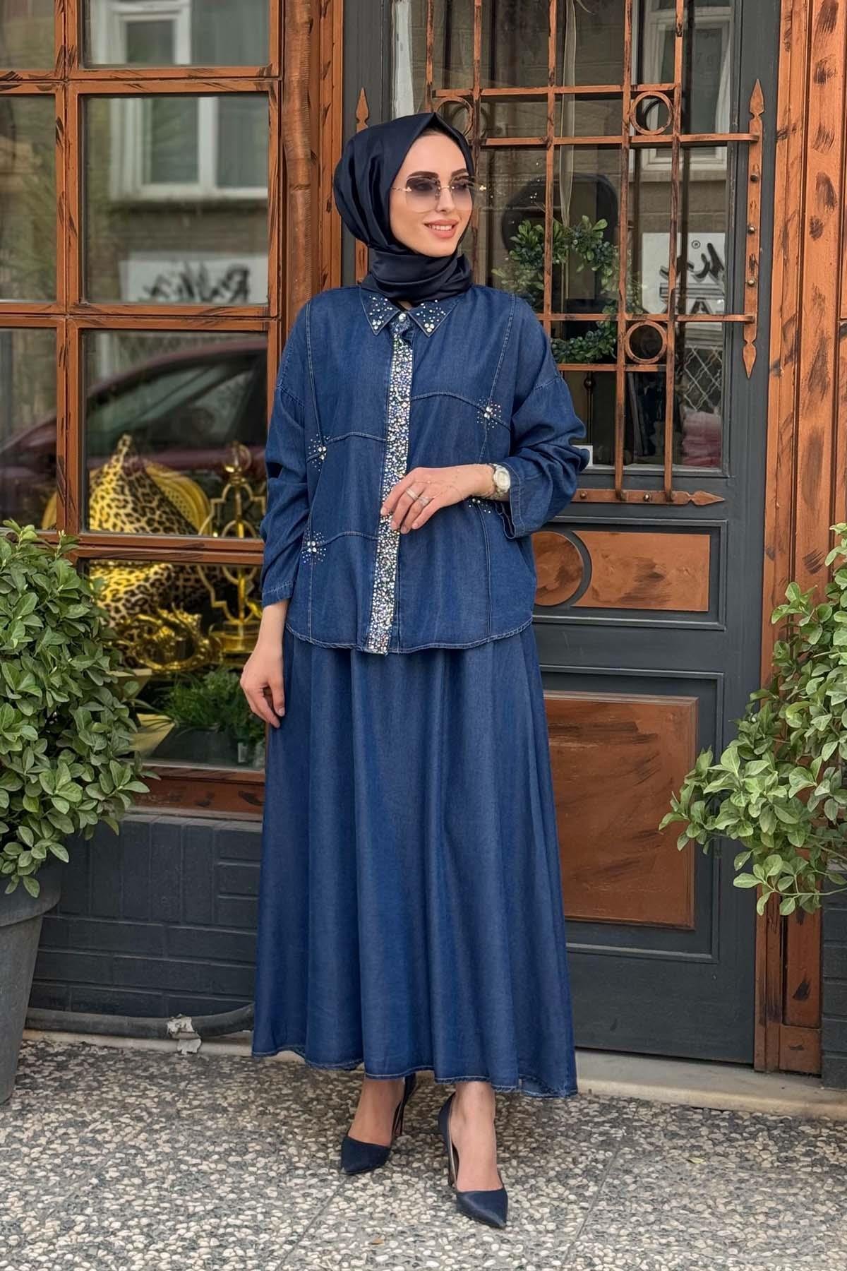 HILAY Jane Etekli Takım HLY0125Y101.016 Lacivert