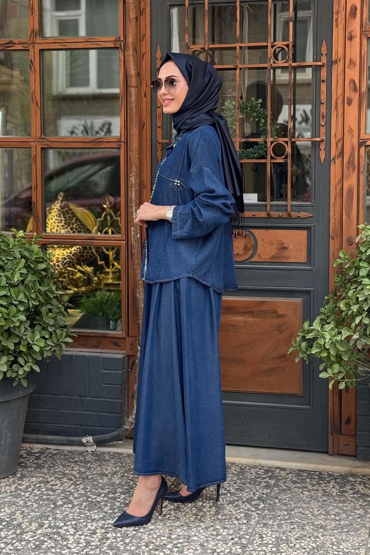 HILAY Jane Etekli Takım HLY0125Y101.016 Lacivert