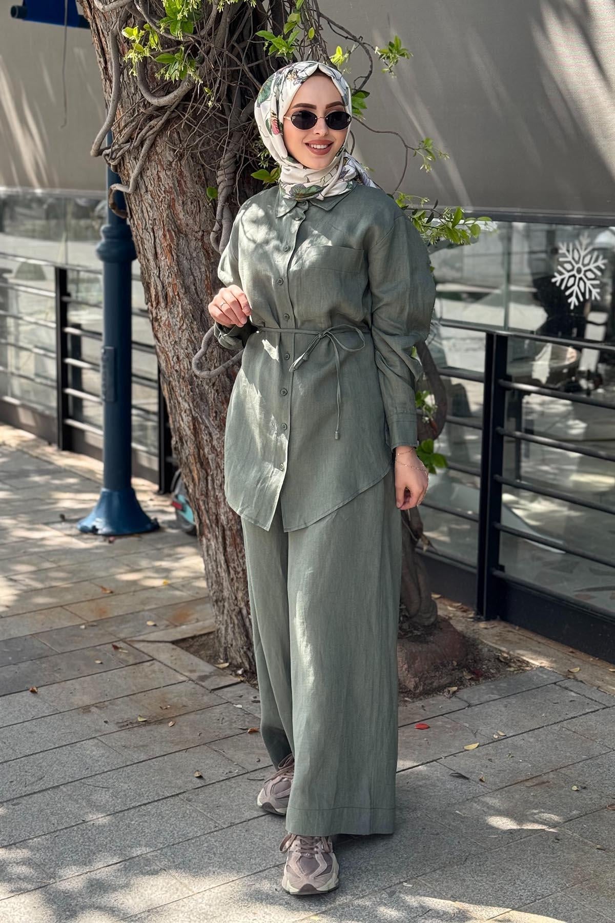 HILAY Lole Pantolonlu Takım HLY0125Y101.036 Zümrüt