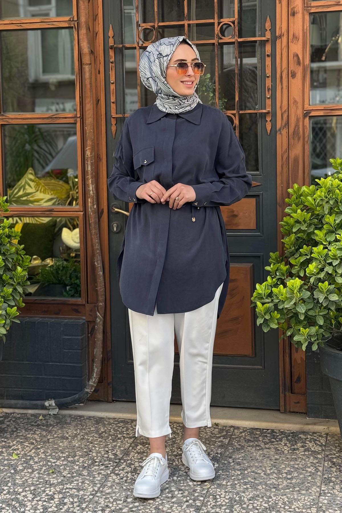 HILAY New Tera Gömlek HLY0125Y108.001 Lacivert