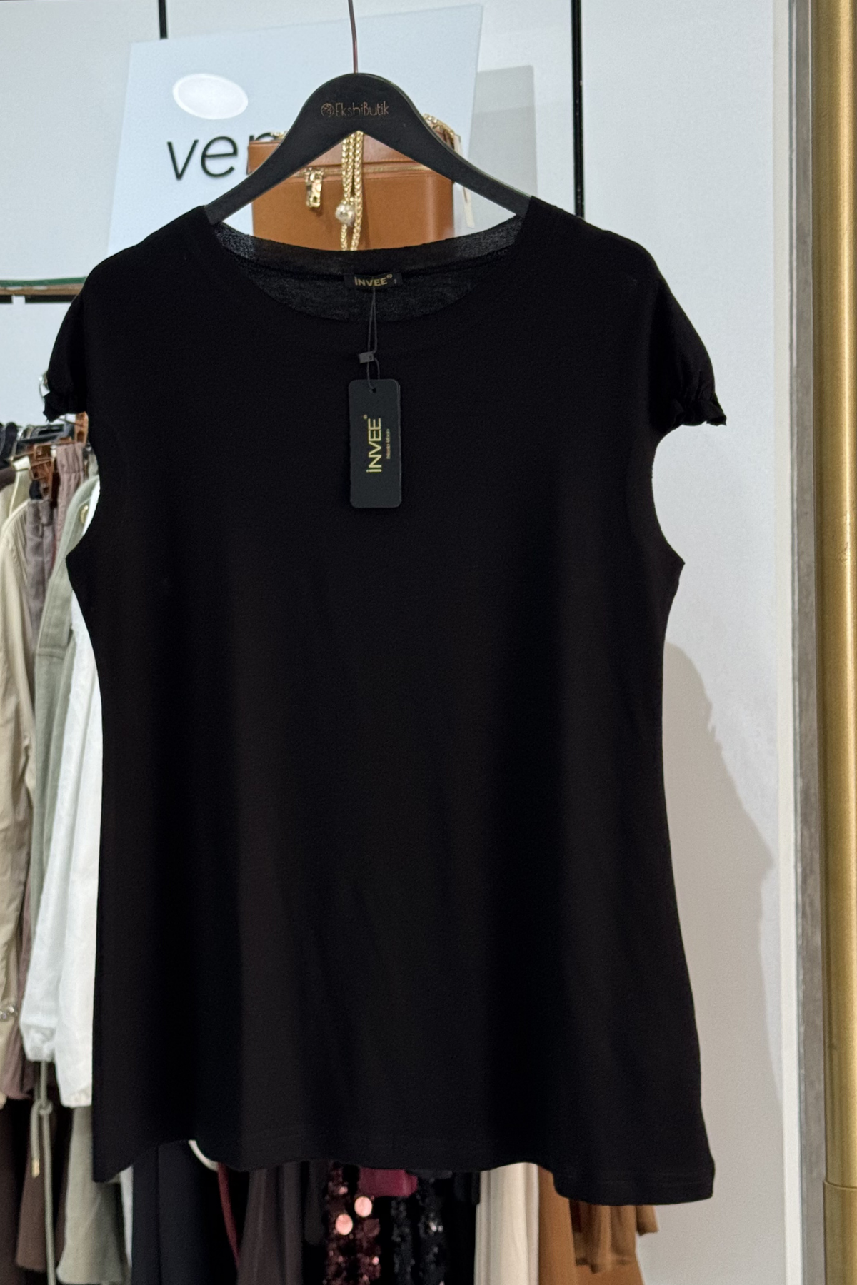 İNVEE Astar Tunik 7101 Siyah