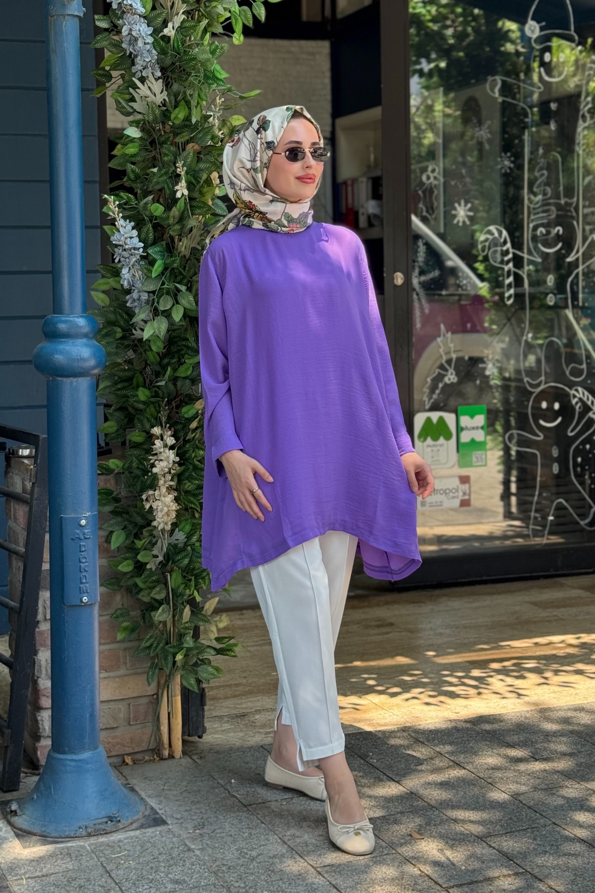 İNVEE Caz Tunik 7104 Lila