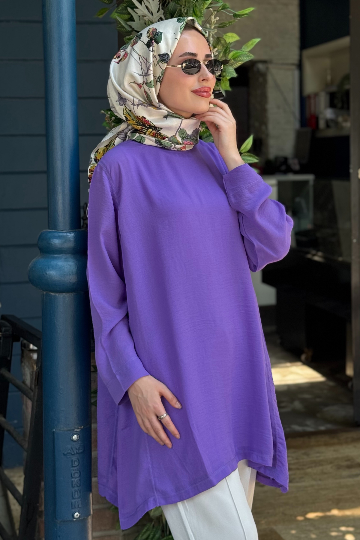 İNVEE Caz Tunik 7104 Lila