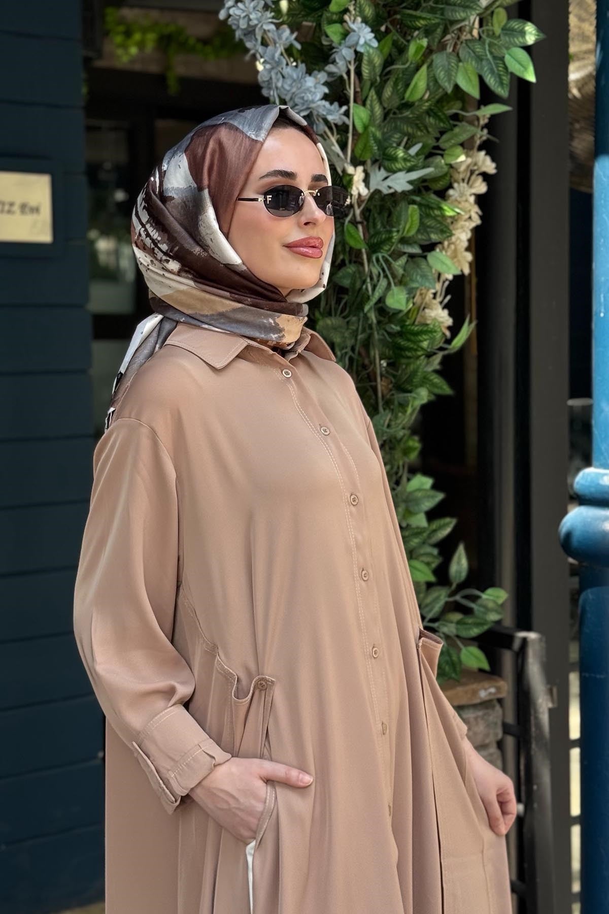 İNVEE Dali Kap 7167 Camel