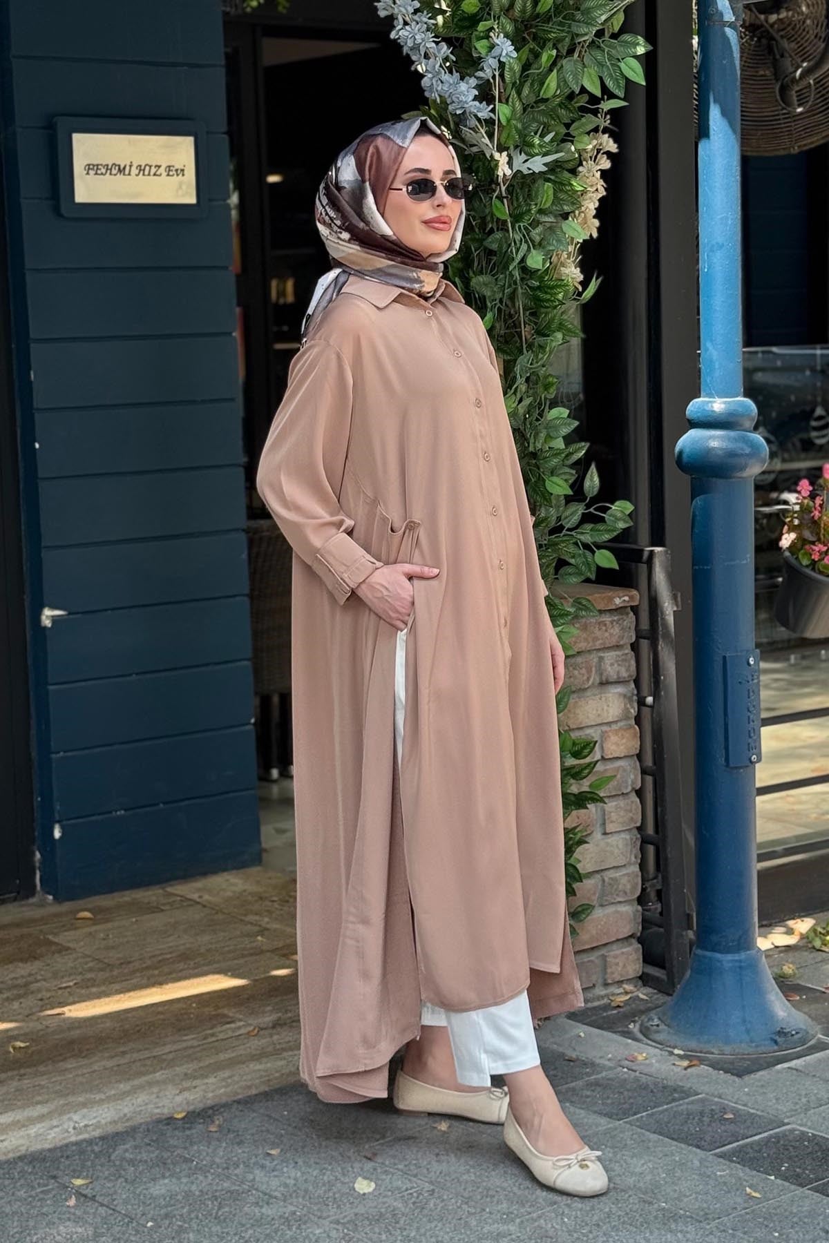 İNVEE Dali Kap 7167 Camel