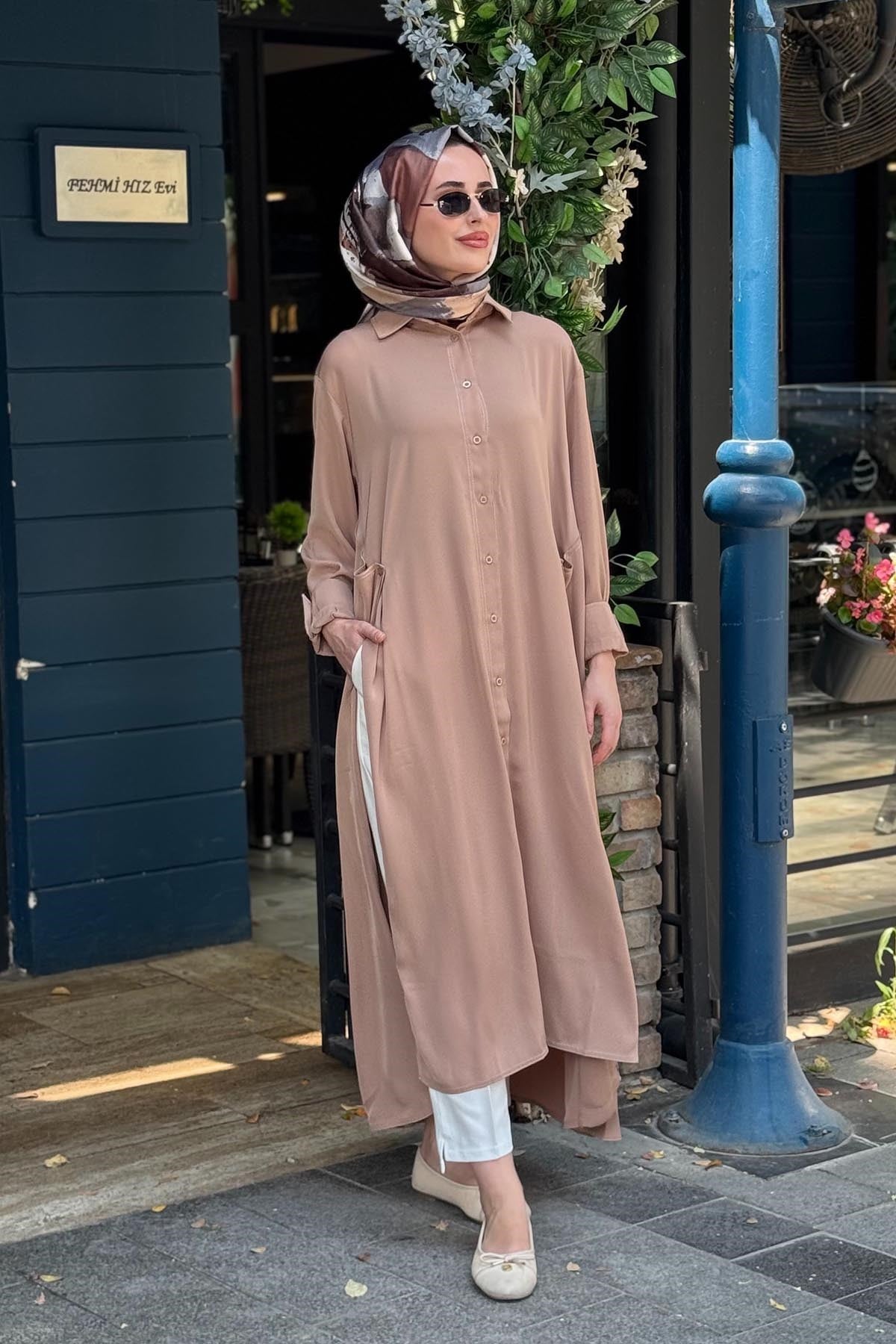 İNVEE Dali Kap 7167 Camel