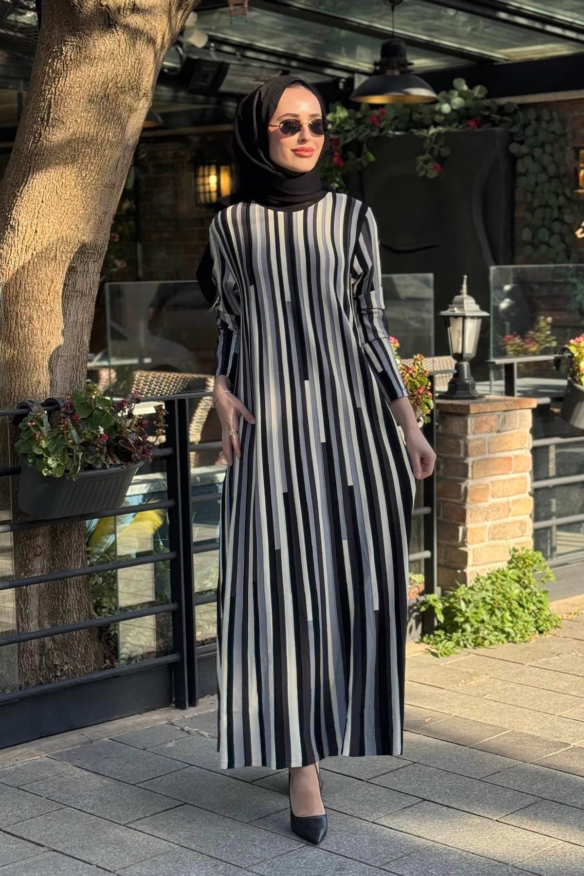 İNVEE Elbise 6407 | Ekshibutik.com