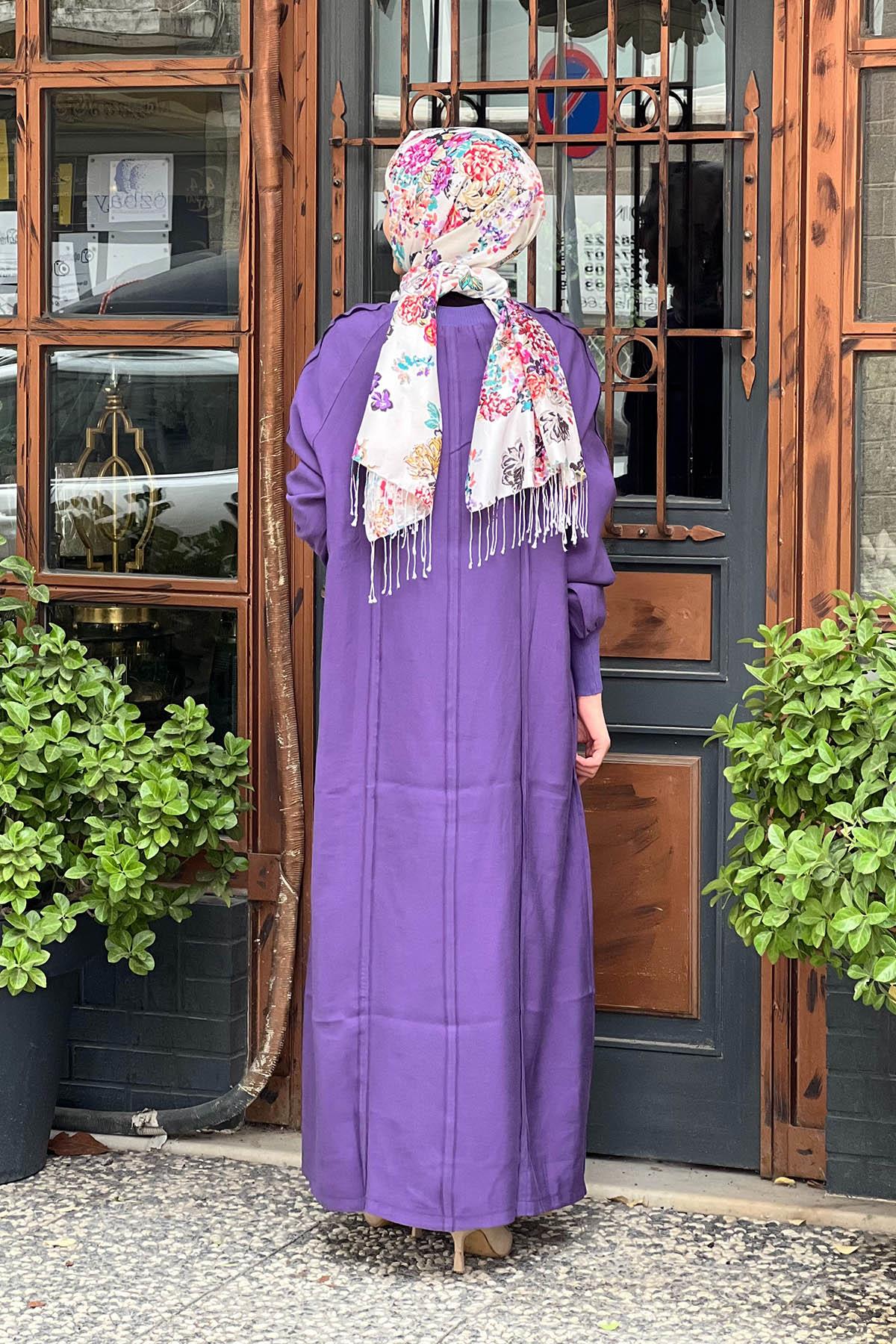 İNVEE Elbise 6936 Mor