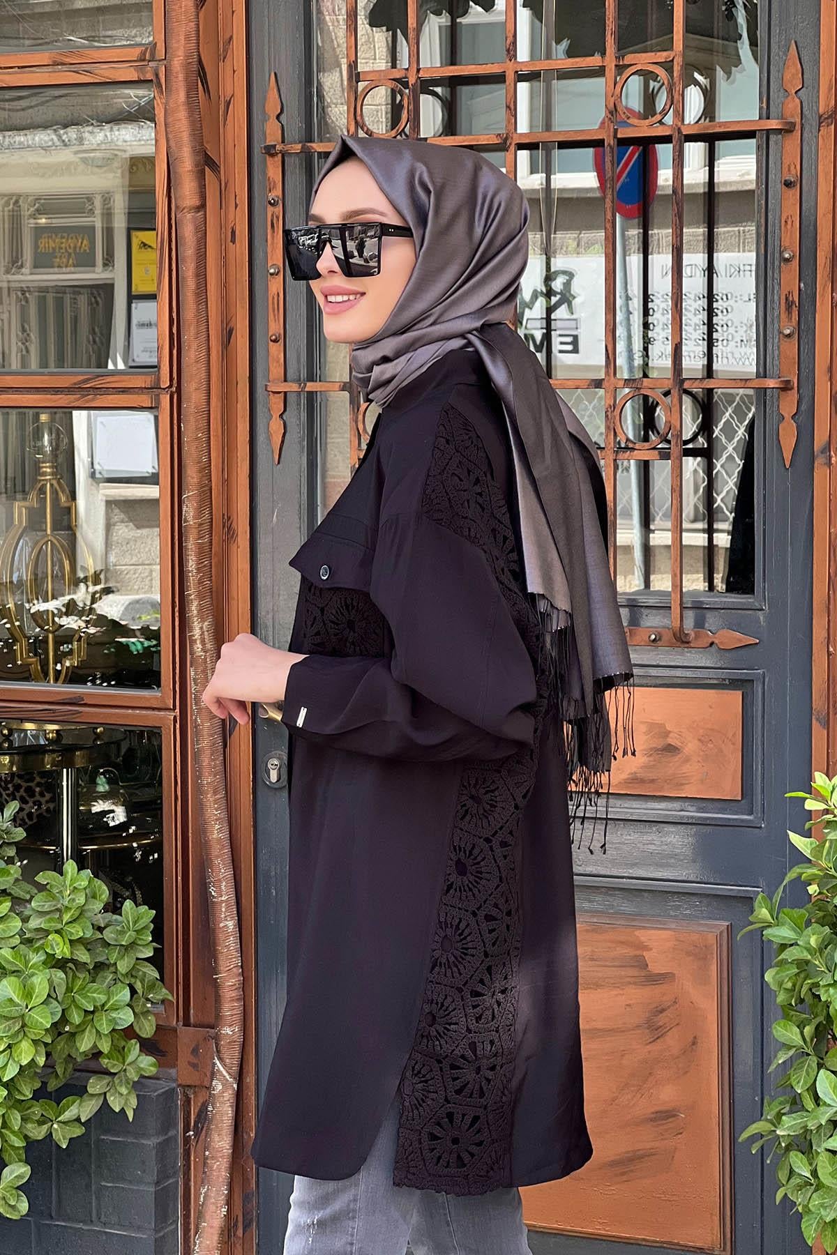 İNVEE Gömlek 7007 Siyah