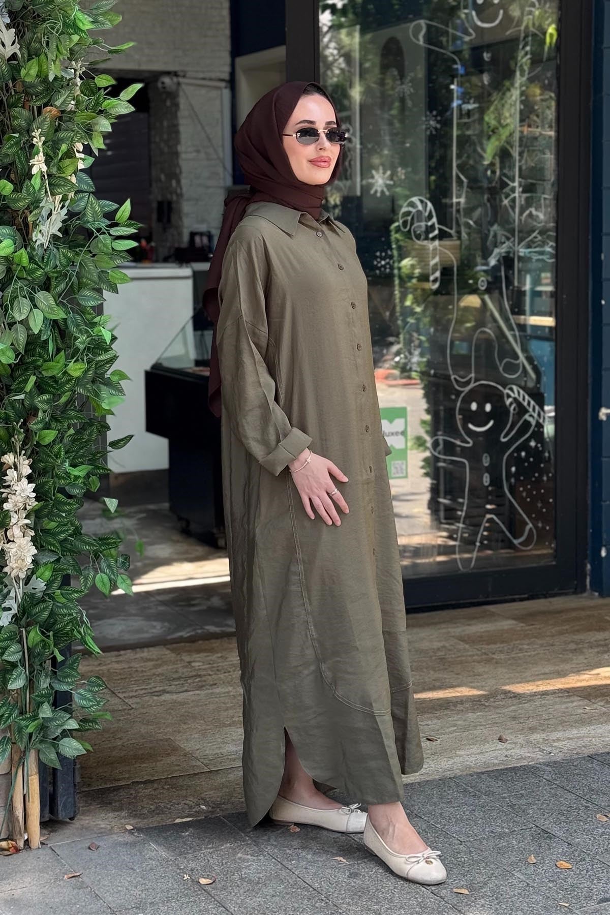 İNVEE Gömlek 7010 Haki