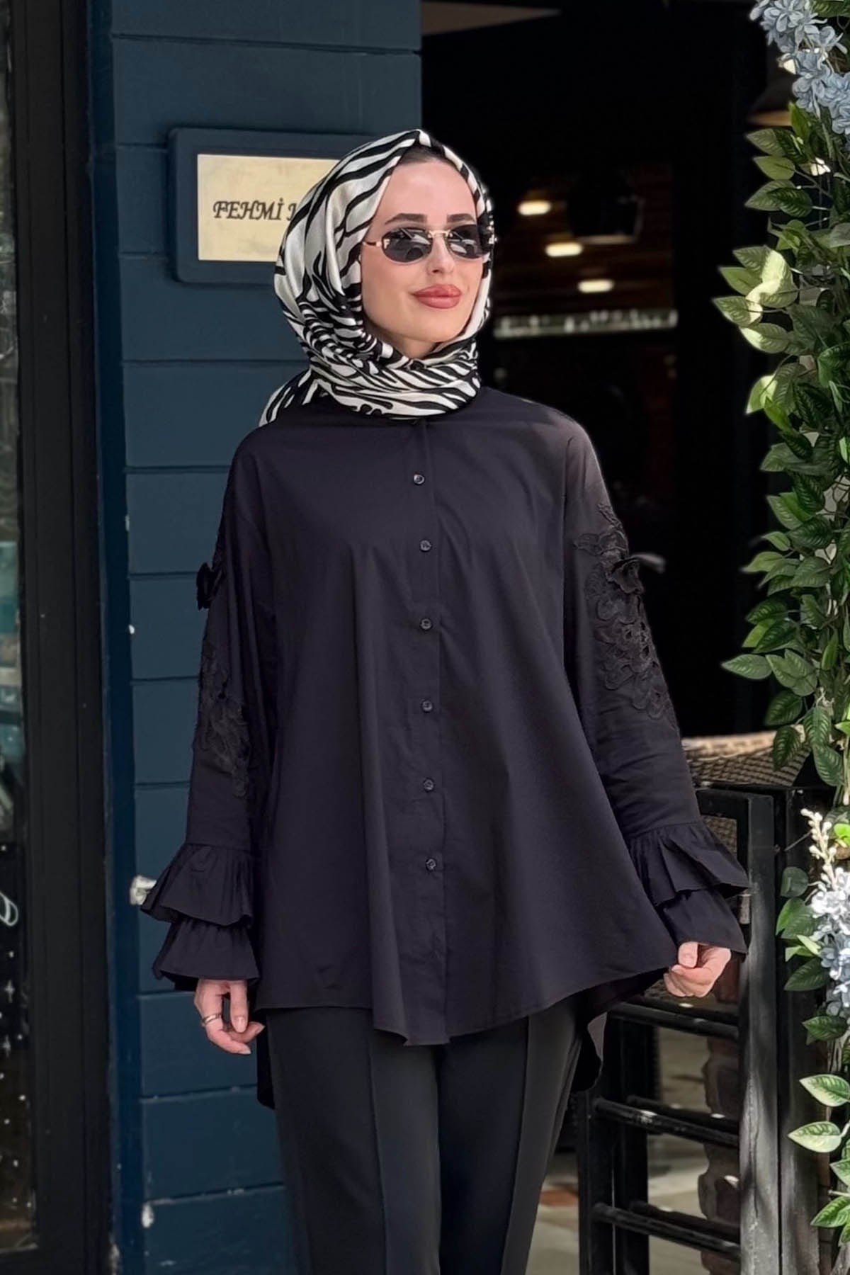 İNVEE Gömlek 7020 Siyah