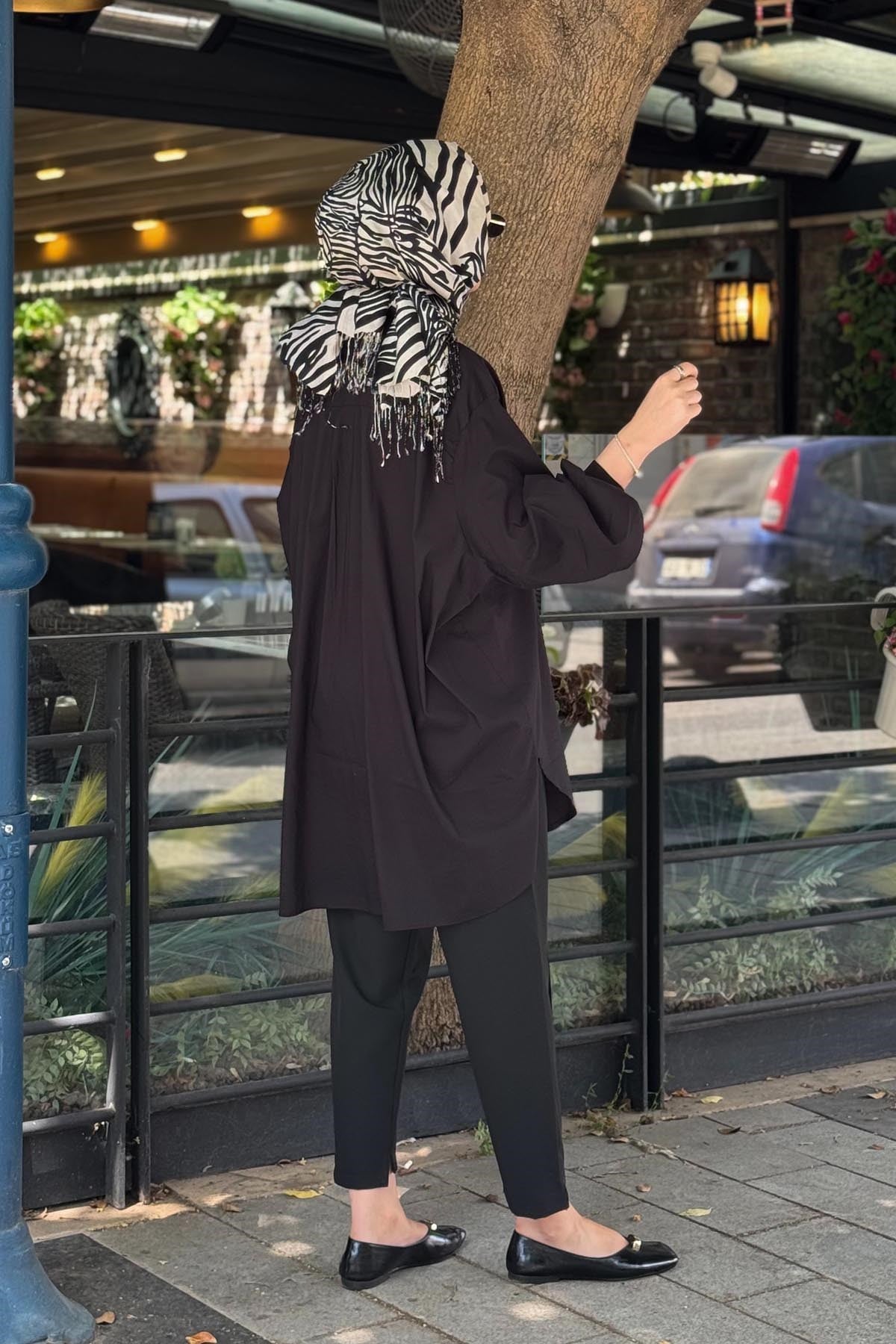 İNVEE Gömlek 7021 Siyah