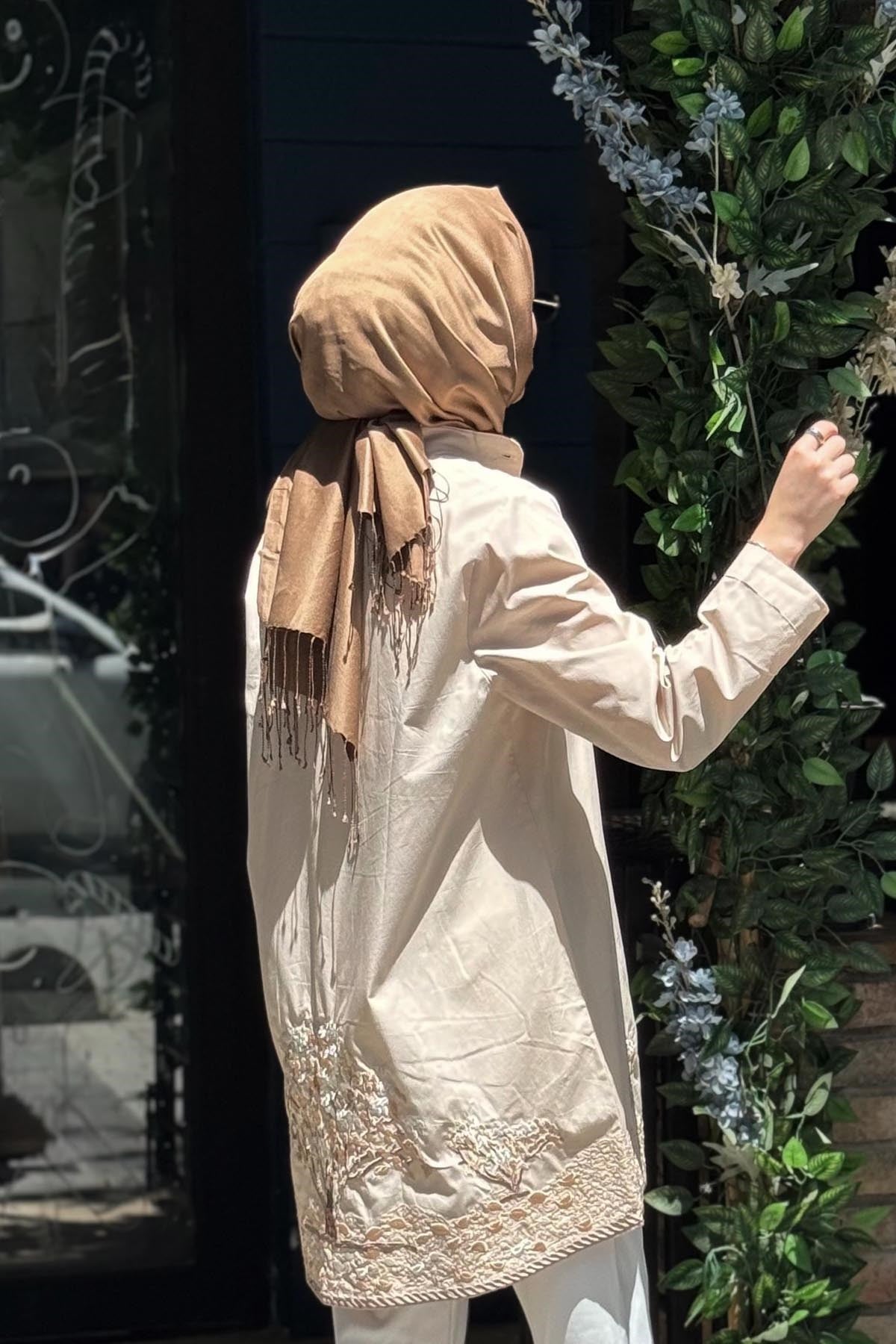 İNVEE Gömlek 7081 Bej